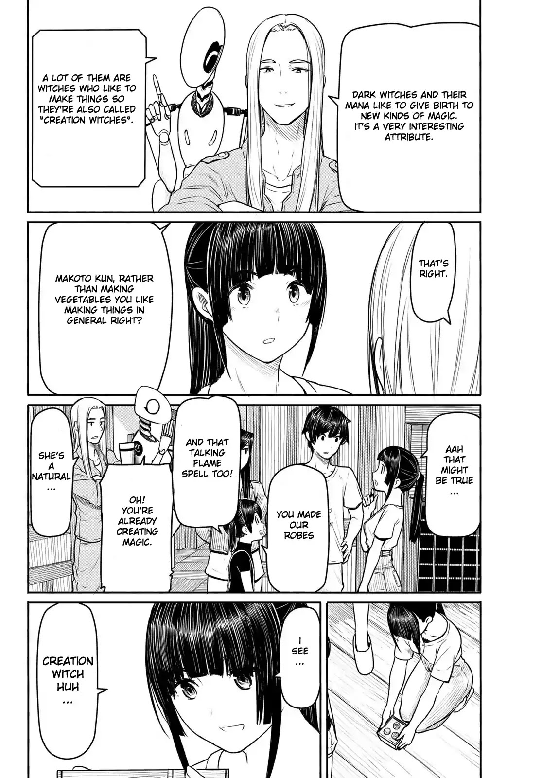 Flying Witch (ISHIZUKA Chihiro) Chapter 44 page 32 - Chapter 44: 9 types, coins and a wizard