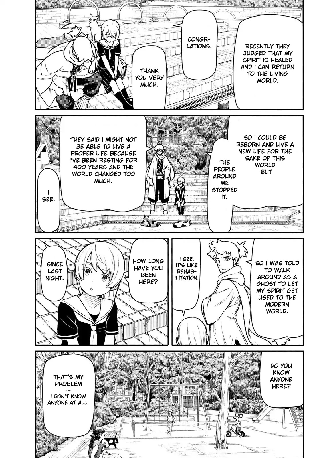 Flying Witch (ISHIZUKA Chihiro) Chapter 45 page 17 - Chapter 45: Loitering, shortcut, the way home