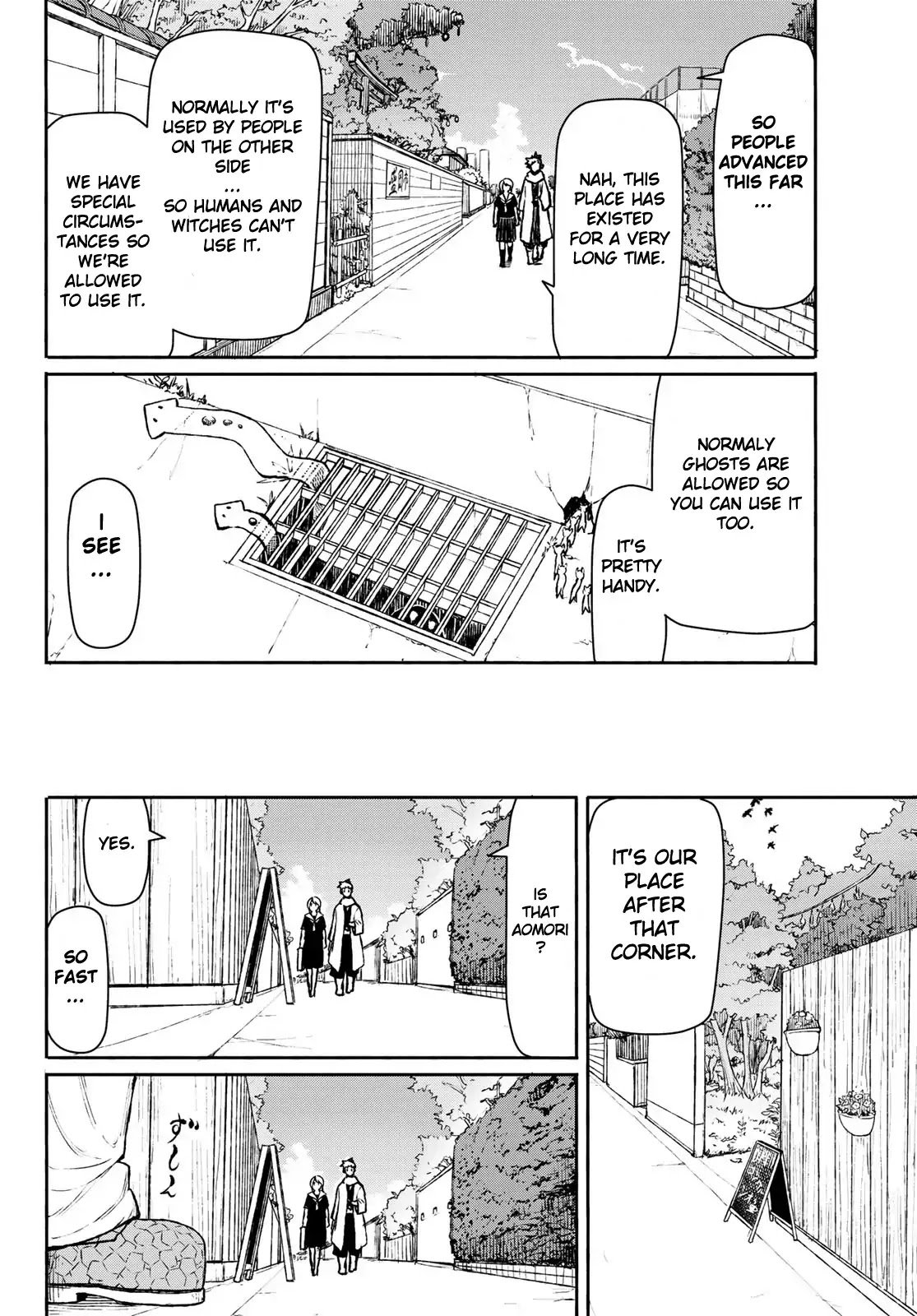 Flying Witch (ISHIZUKA Chihiro) Chapter 45 page 24 - Chapter 45: Loitering, shortcut, the way home