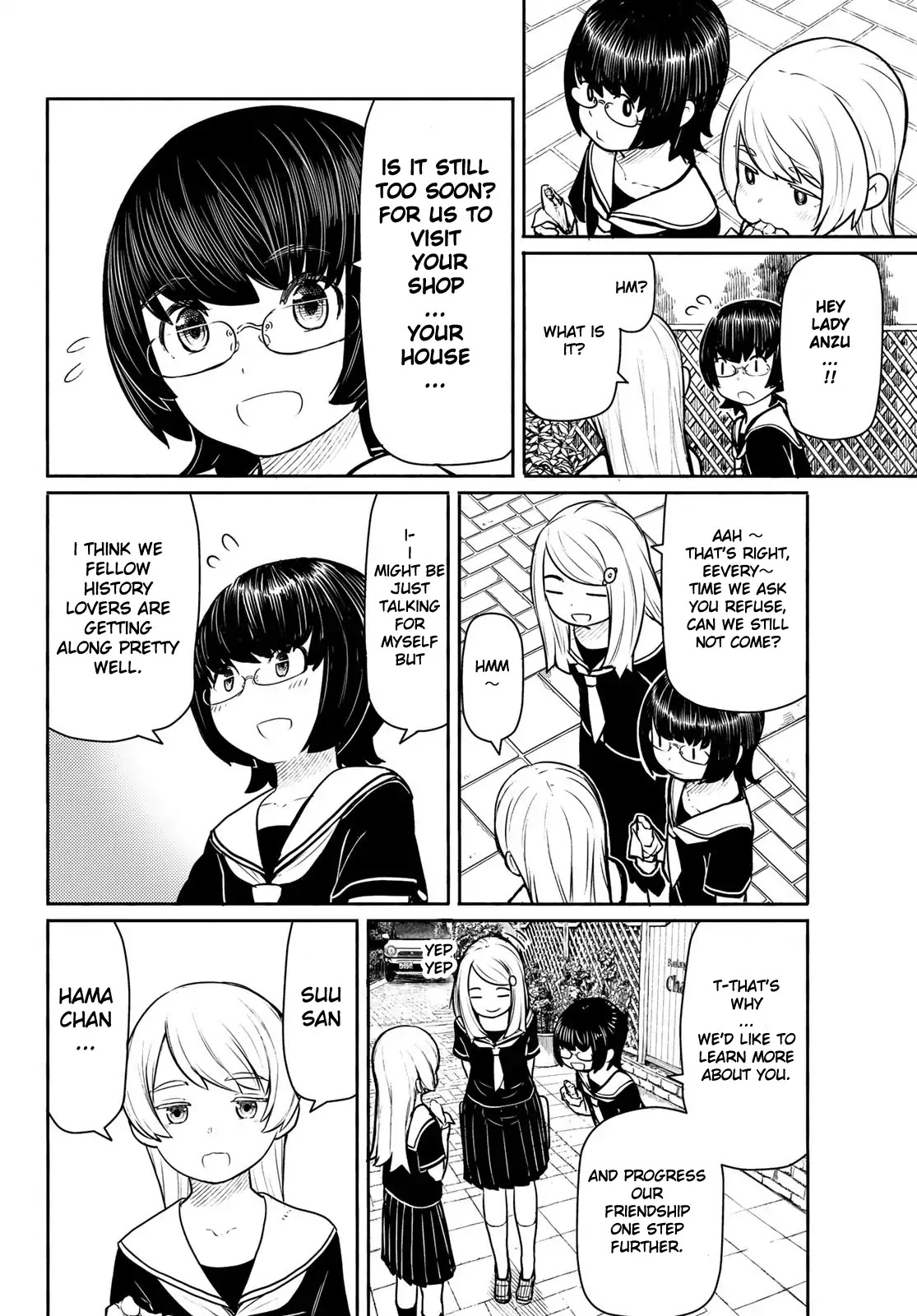 Flying Witch (ISHIZUKA Chihiro) Chapter 45 page 6 - Chapter 45: Loitering, shortcut, the way home