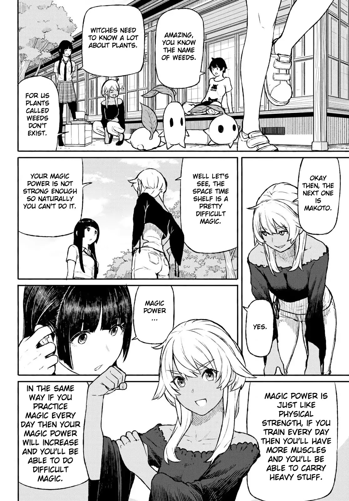Flying Witch (ISHIZUKA Chihiro) Chapter 46 page 16 - Chapter 46: Peeling the shadow of frozen grass
