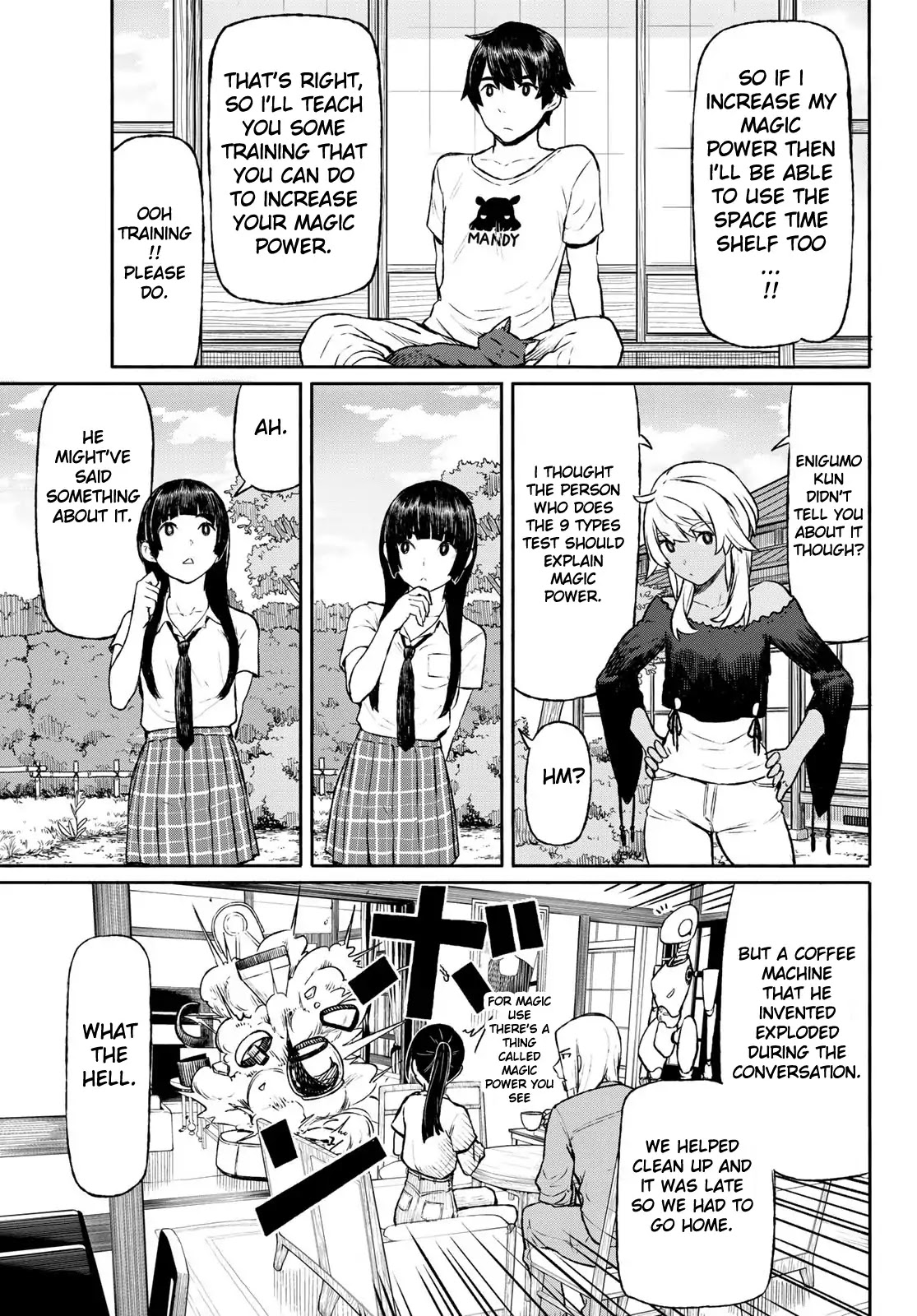 Flying Witch (ISHIZUKA Chihiro) Chapter 46 page 17 - Chapter 46: Peeling the shadow of frozen grass