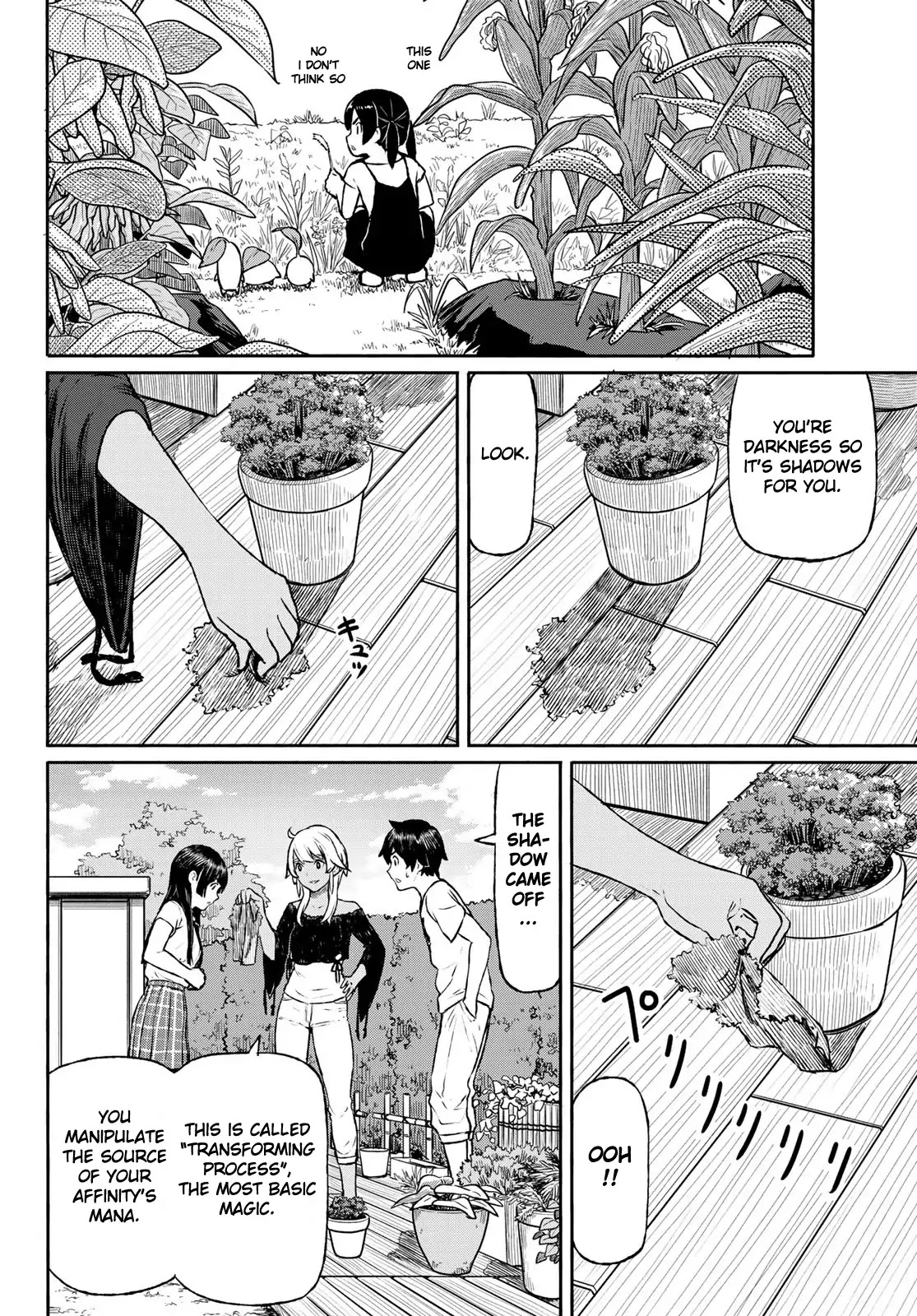 Flying Witch (ISHIZUKA Chihiro) Chapter 46 page 18 - Chapter 46: Peeling the shadow of frozen grass