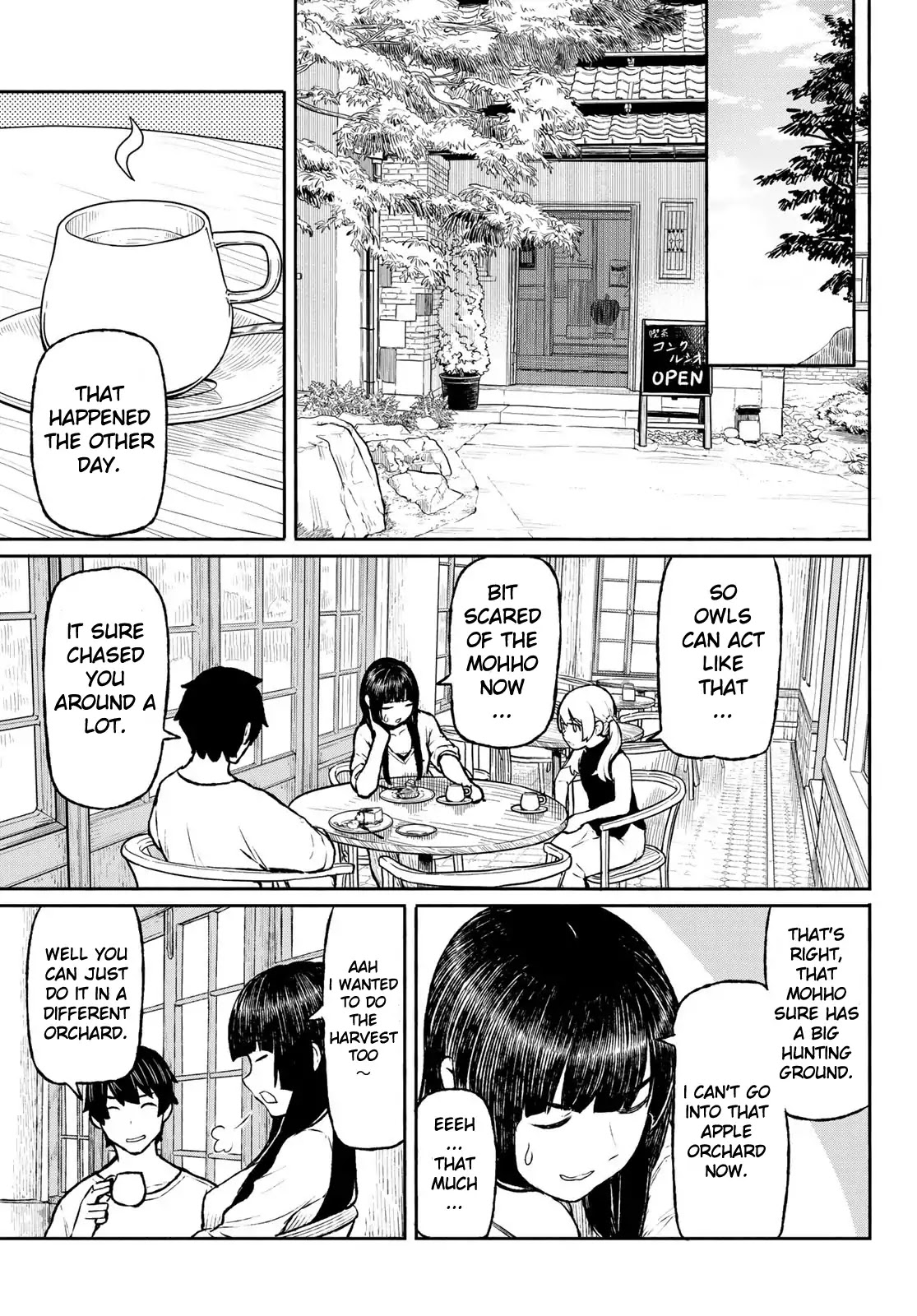 Flying Witch (ISHIZUKA Chihiro) Chapter 47 page 11 - Chapter 47: The thing you shouldn't do to a mohho