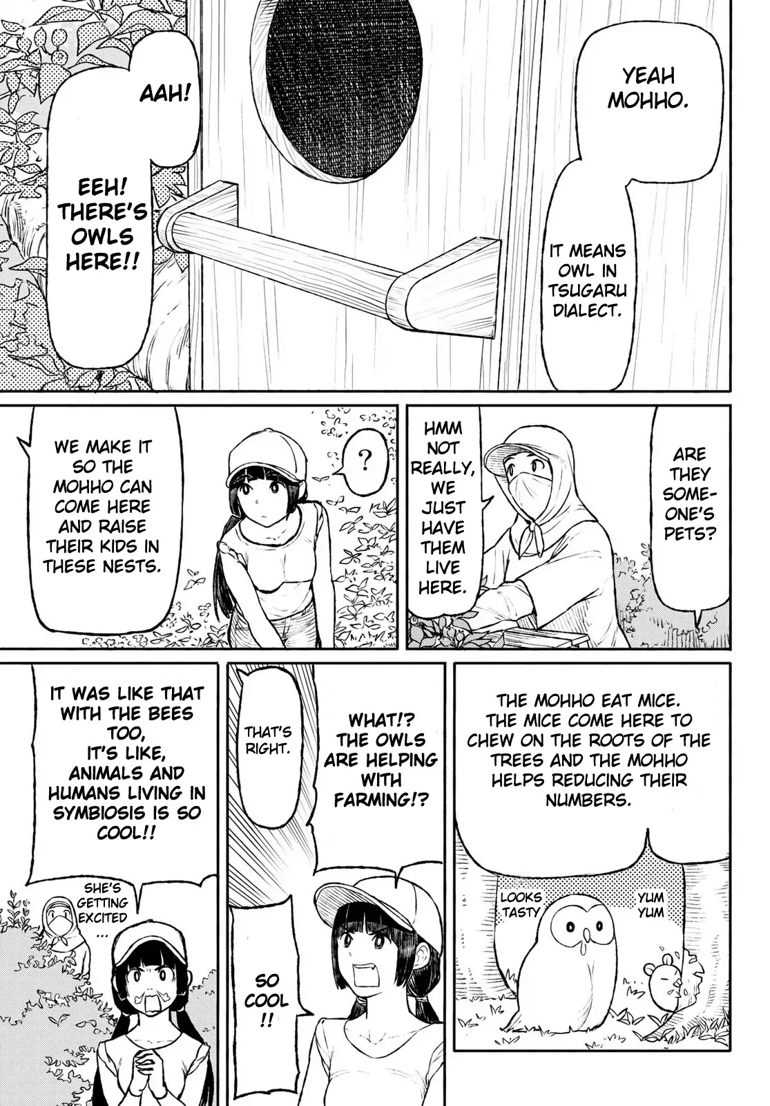 Flying Witch (ISHIZUKA Chihiro) Chapter 47 page 5 - Chapter 47: The thing you shouldn't do to a mohho
