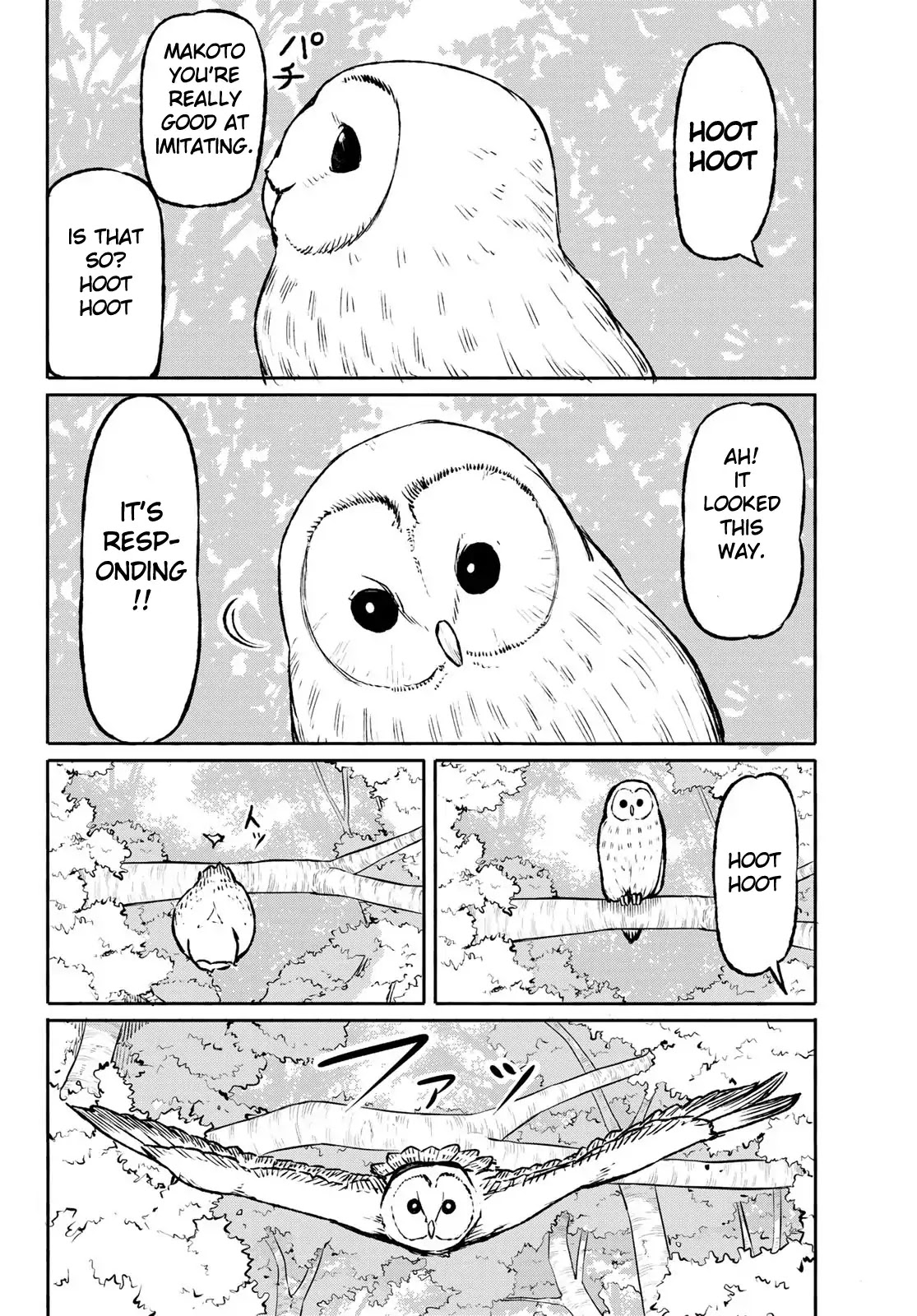 Flying Witch (ISHIZUKA Chihiro) Chapter 47 page 8 - Chapter 47: The thing you shouldn't do to a mohho
