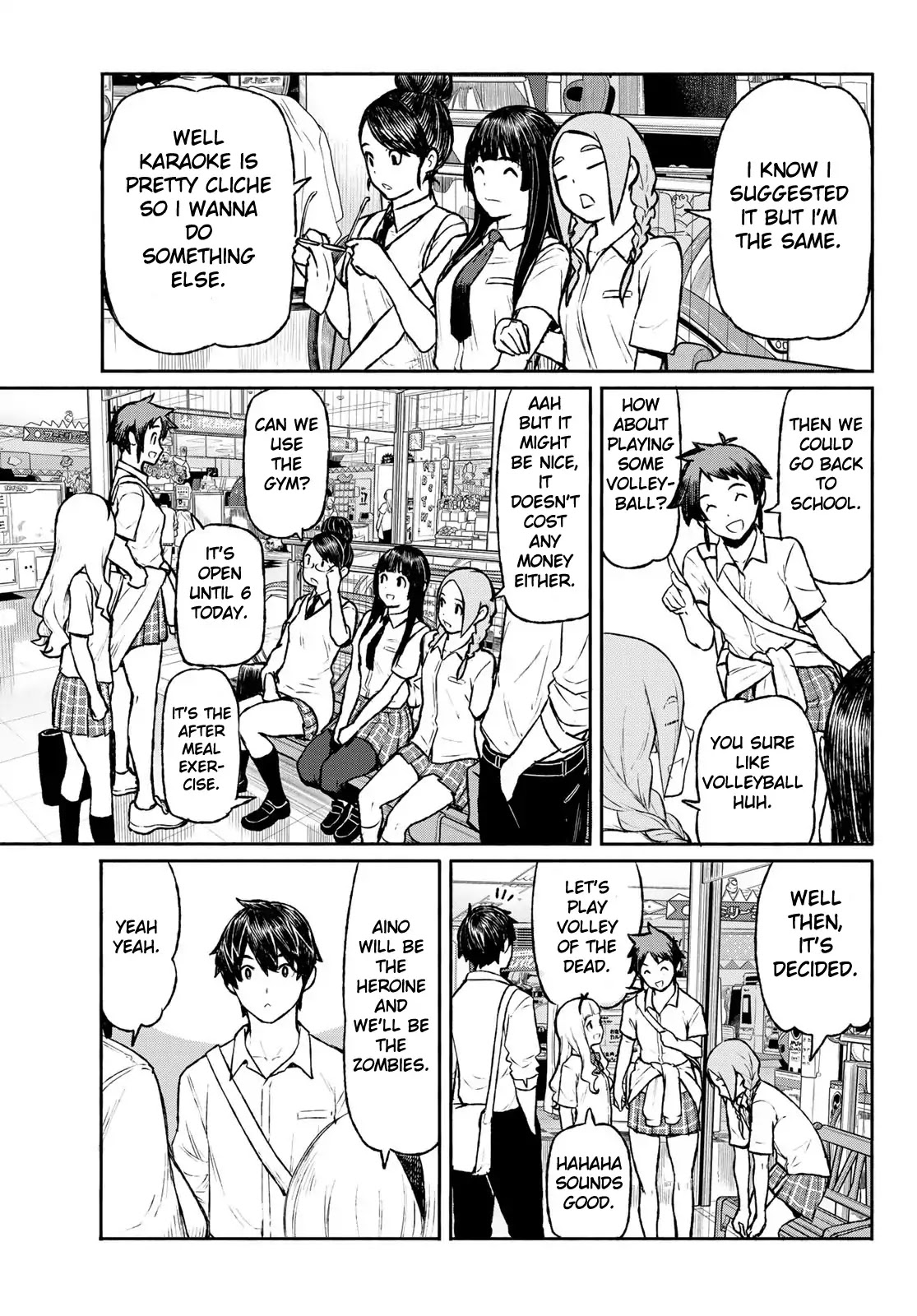 Flying Witch (ISHIZUKA Chihiro) Chapter 48 page 19 - Chapter 48: Summer's beginning, volleyball corpses