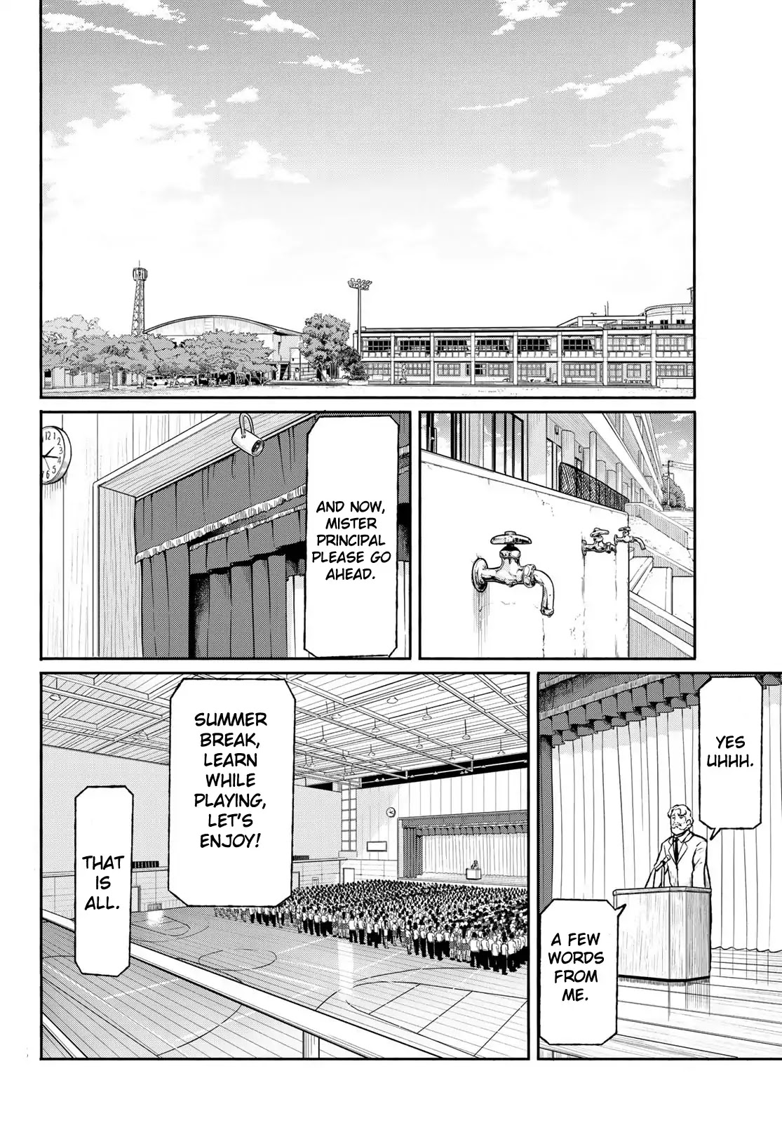 Flying Witch (ISHIZUKA Chihiro) Chapter 48 page 2 - Chapter 48: Summer's beginning, volleyball corpses