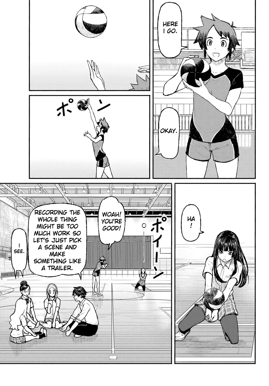 Flying Witch (ISHIZUKA Chihiro) Chapter 48 page 21 - Chapter 48: Summer's beginning, volleyball corpses