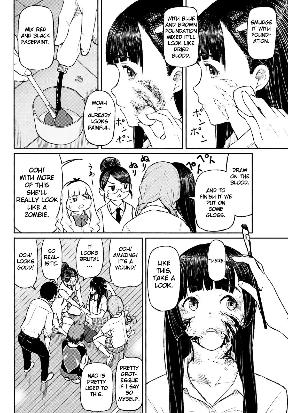 Flying Witch (ISHIZUKA Chihiro) Chapter 48 page 24 - Chapter 48: Summer's beginning, volleyball corpses
