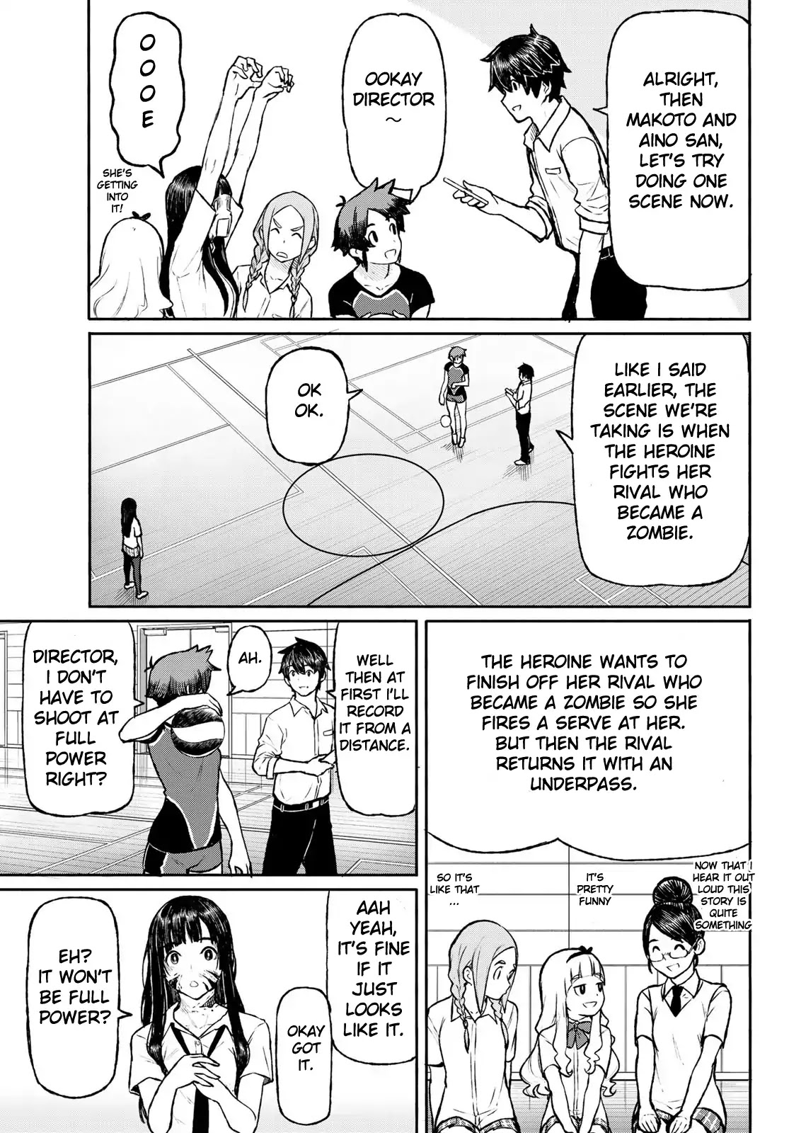 Flying Witch (ISHIZUKA Chihiro) Chapter 48 page 25 - Chapter 48: Summer's beginning, volleyball corpses