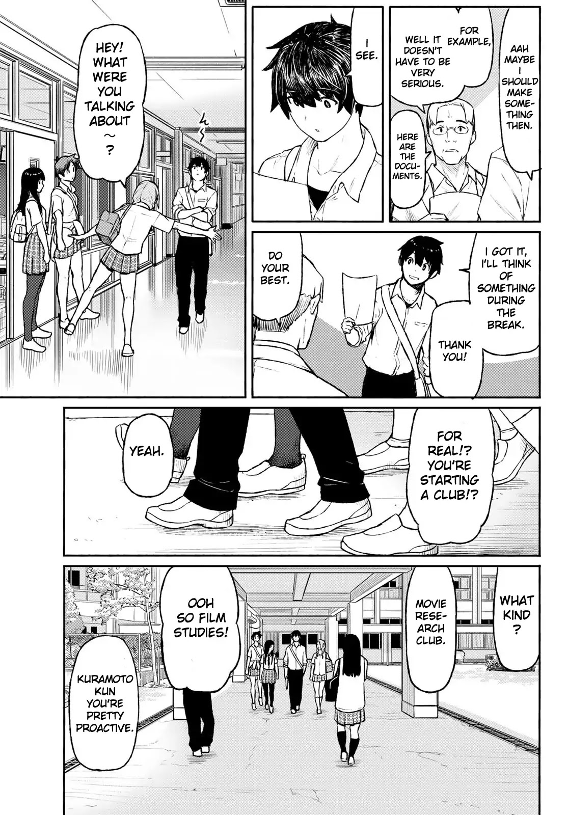 Flying Witch (ISHIZUKA Chihiro) Chapter 48 page 5 - Chapter 48: Summer's beginning, volleyball corpses