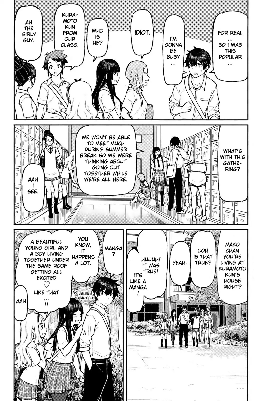 Flying Witch (ISHIZUKA Chihiro) Chapter 48 page 8 - Chapter 48: Summer's beginning, volleyball corpses