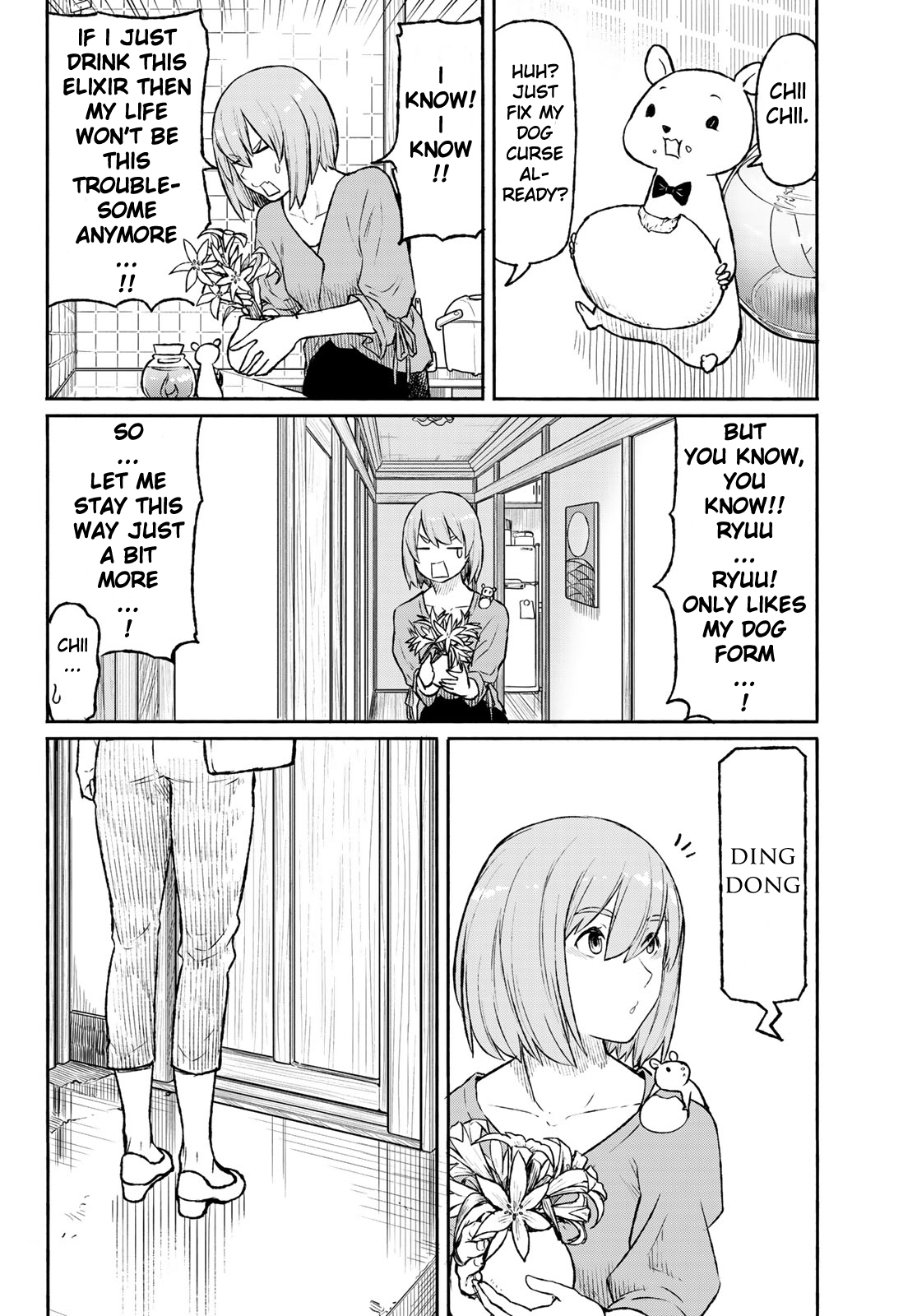 Flying Witch (ISHIZUKA Chihiro) Chapter 49 page 10 - Chapter 49: The camera falls out of the crow's mouth