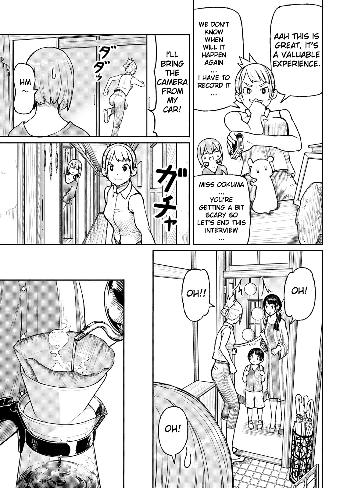 Flying Witch (ISHIZUKA Chihiro) Chapter 49 page 21 - Chapter 49: The camera falls out of the crow's mouth