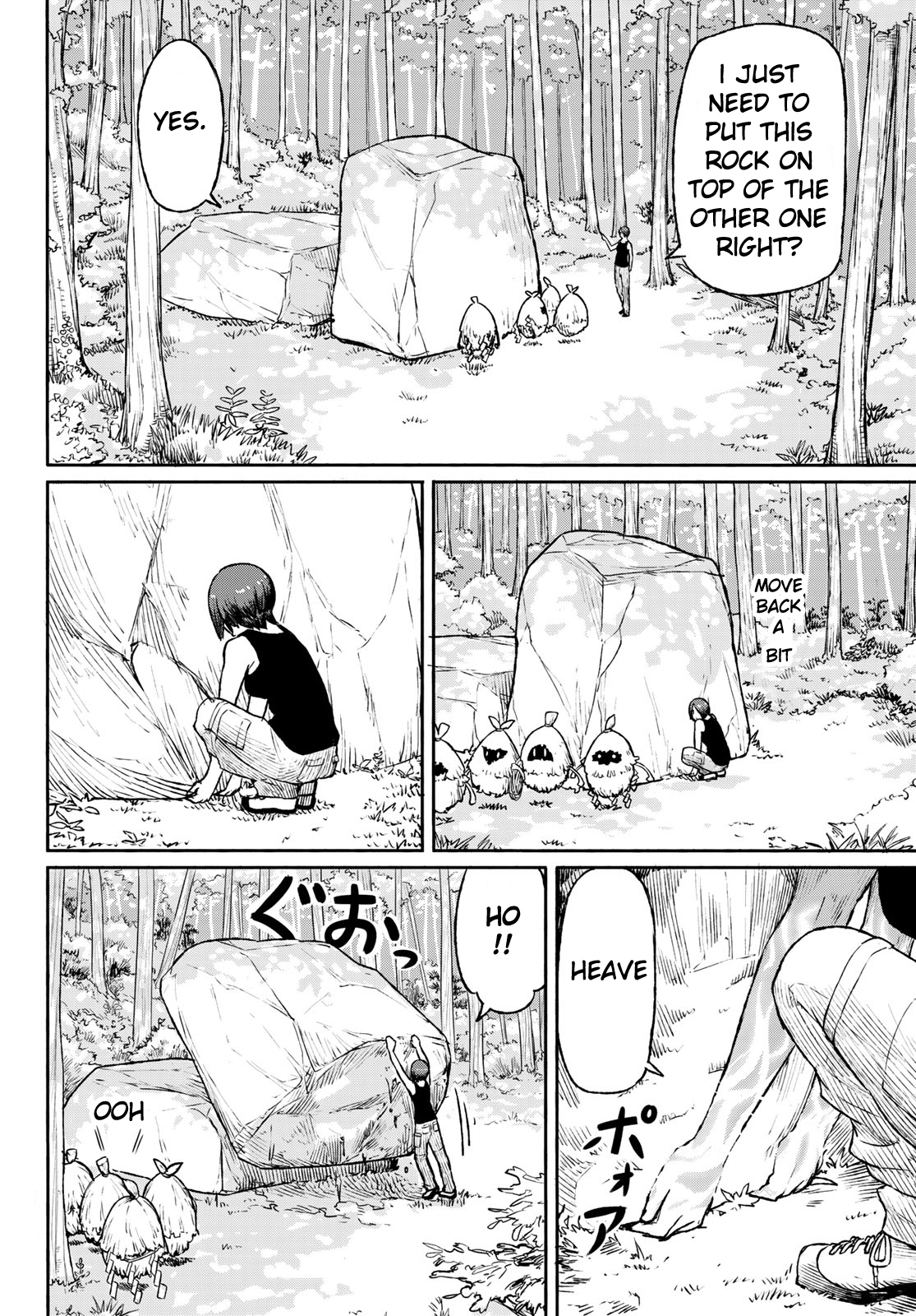 Flying Witch (ISHIZUKA Chihiro) Chapter 49 page 4 - Chapter 49: The camera falls out of the crow's mouth
