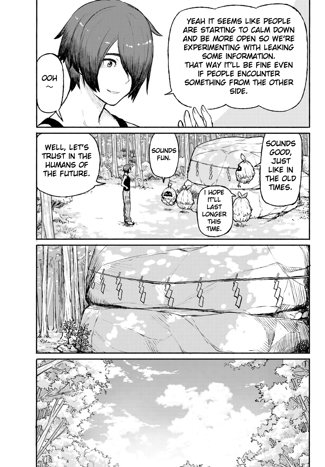Flying Witch (ISHIZUKA Chihiro) Chapter 49 page 7 - Chapter 49: The camera falls out of the crow's mouth