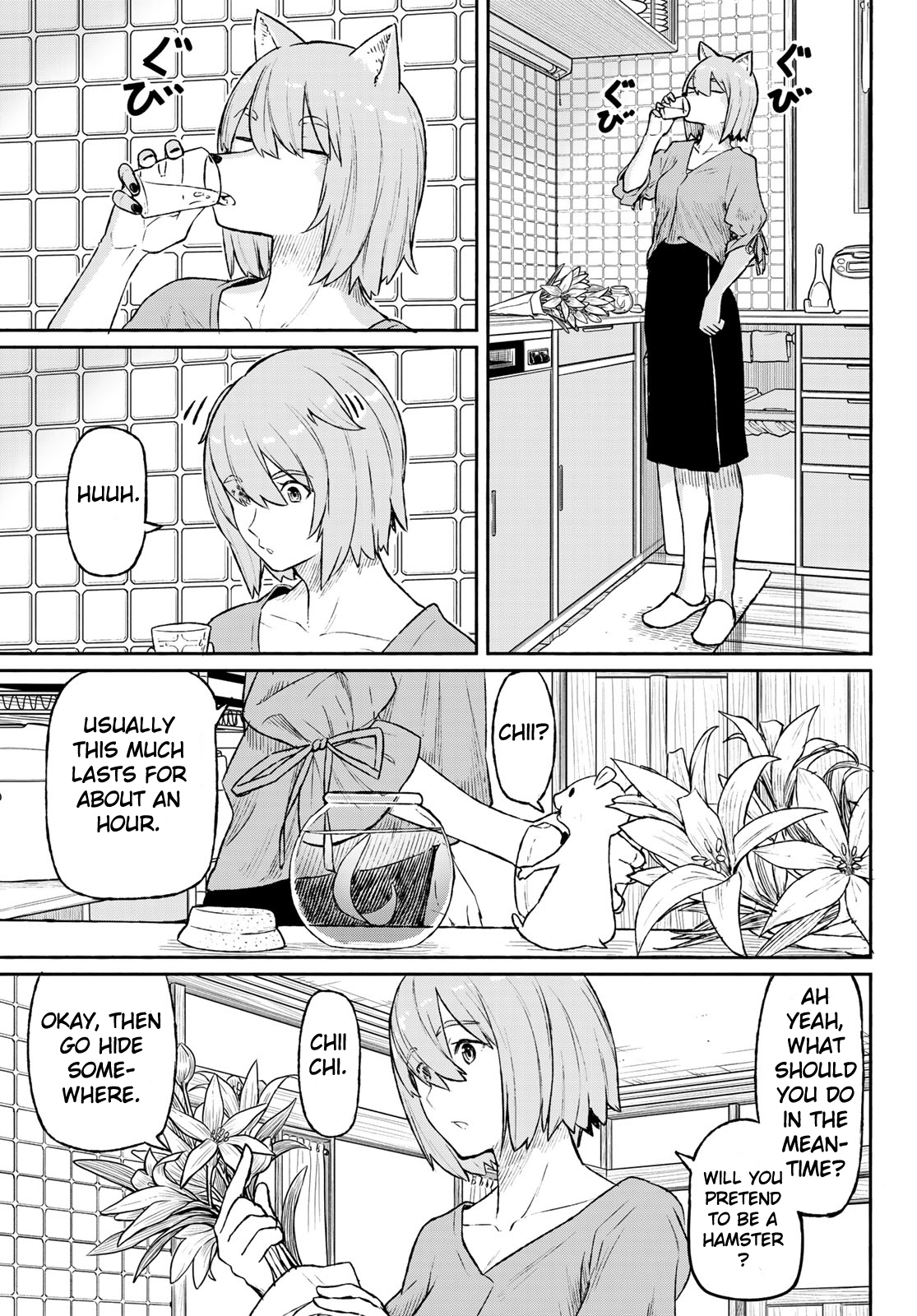 Flying Witch (ISHIZUKA Chihiro) Chapter 49 page 9 - Chapter 49: The camera falls out of the crow's mouth