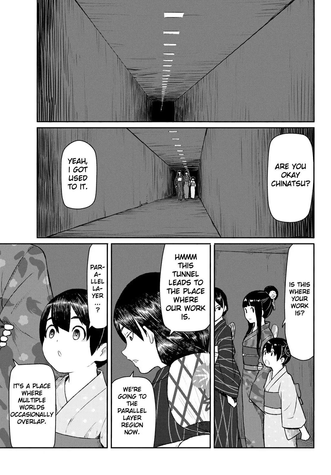 Flying Witch (ISHIZUKA Chihiro) Chapter 50 page 14 - Chapter 50: The festival in the front, the festival in the back