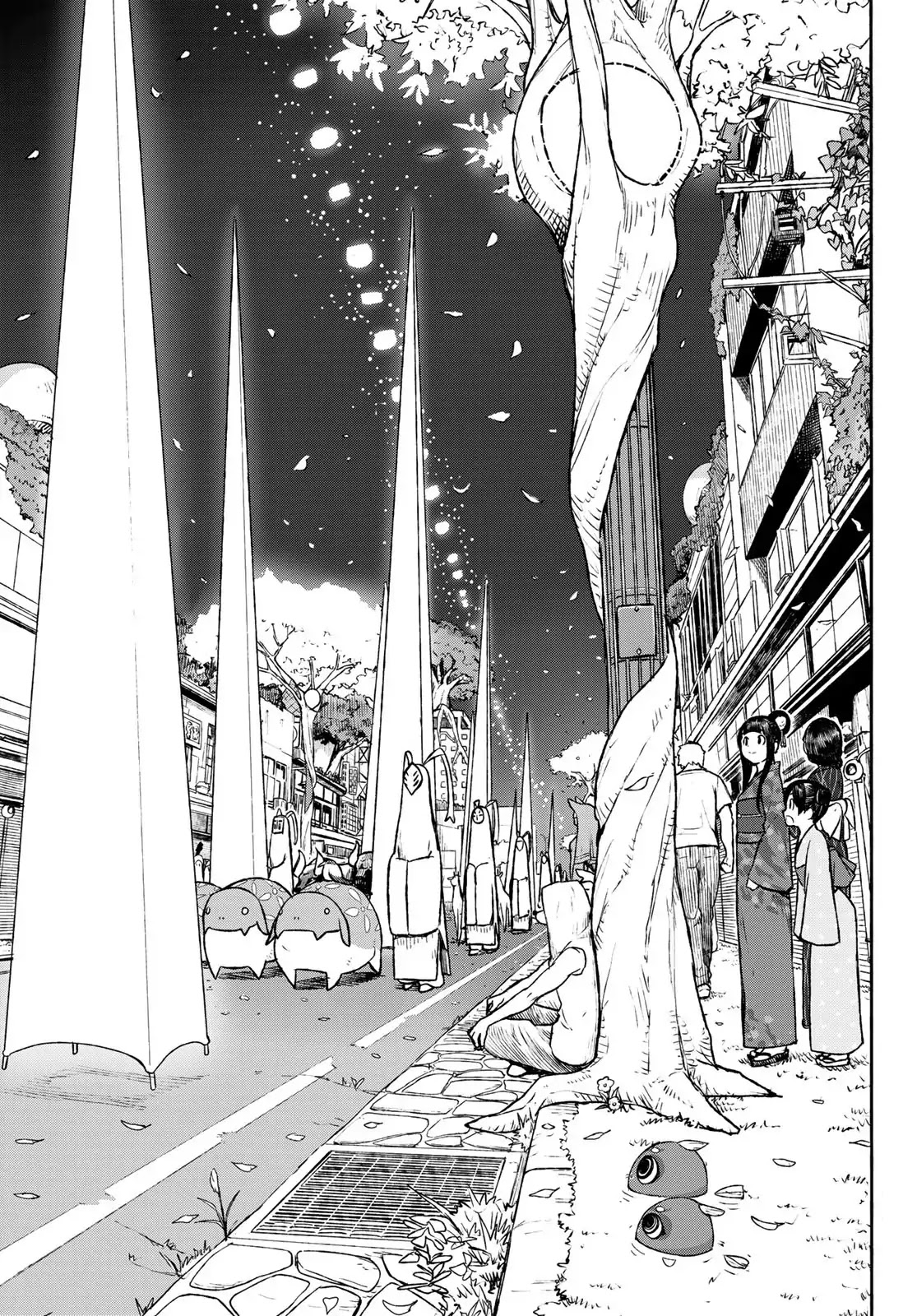 Flying Witch (ISHIZUKA Chihiro) Chapter 50 page 18 - Chapter 50: The festival in the front, the festival in the back