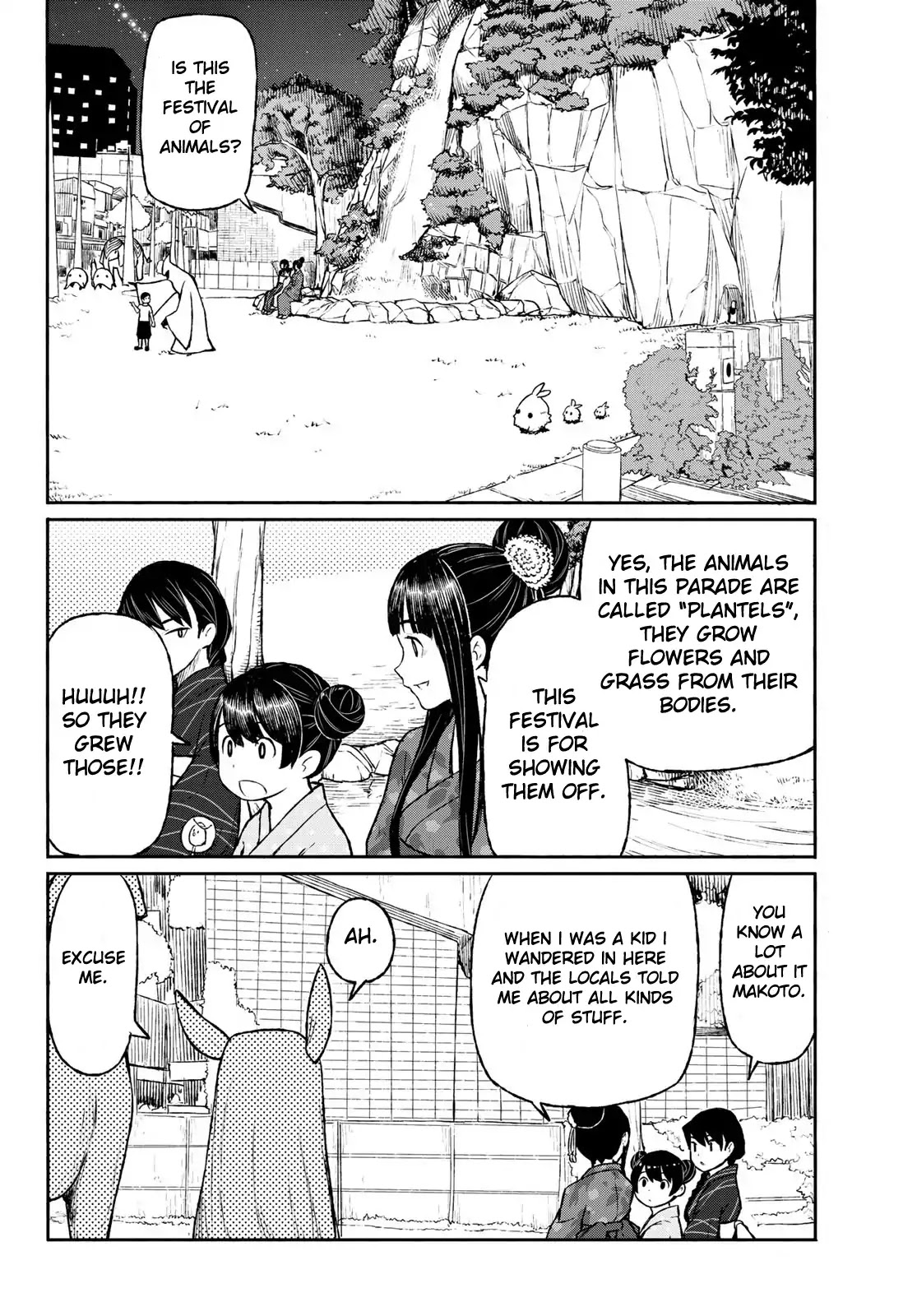 Flying Witch (ISHIZUKA Chihiro) Chapter 50 page 21 - Chapter 50: The festival in the front, the festival in the back