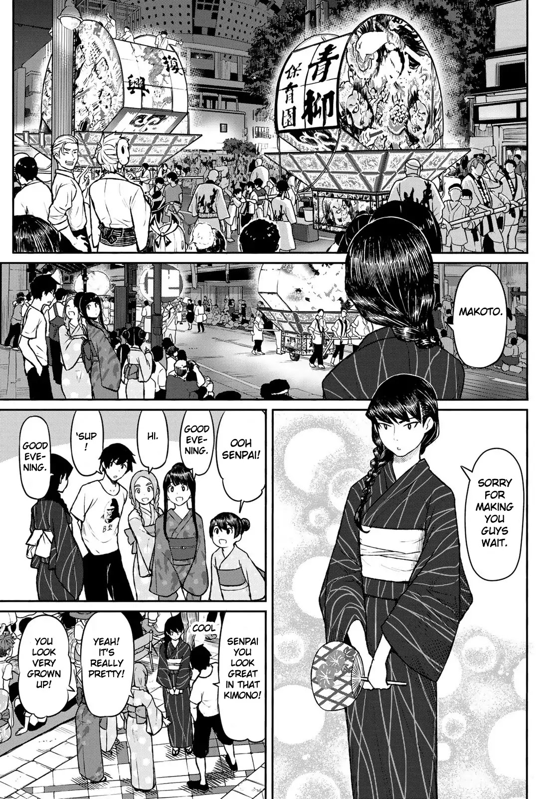 Flying Witch (ISHIZUKA Chihiro) Chapter 50 page 8 - Chapter 50: The festival in the front, the festival in the back