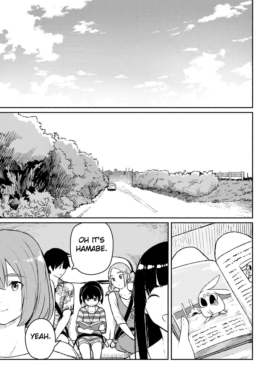 Flying Witch (ISHIZUKA Chihiro) Chapter 52 page 1 - Chapter 52: My friend is the shore's guardian