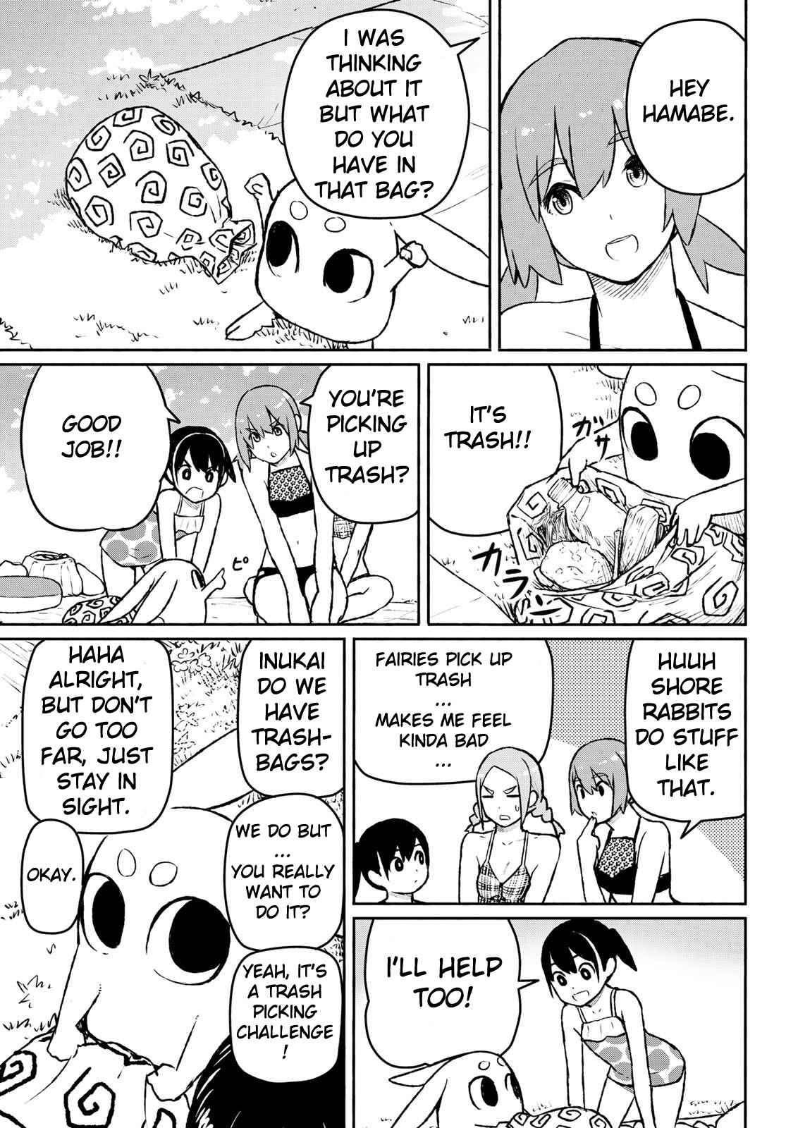 Flying Witch (ISHIZUKA Chihiro) Chapter 52 page 13 - Chapter 52: My friend is the shore's guardian