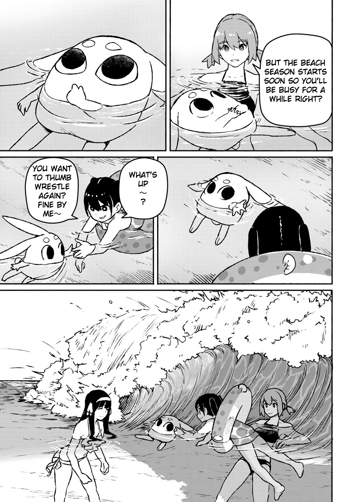 Flying Witch (ISHIZUKA Chihiro) Chapter 52 page 19 - Chapter 52: My friend is the shore's guardian
