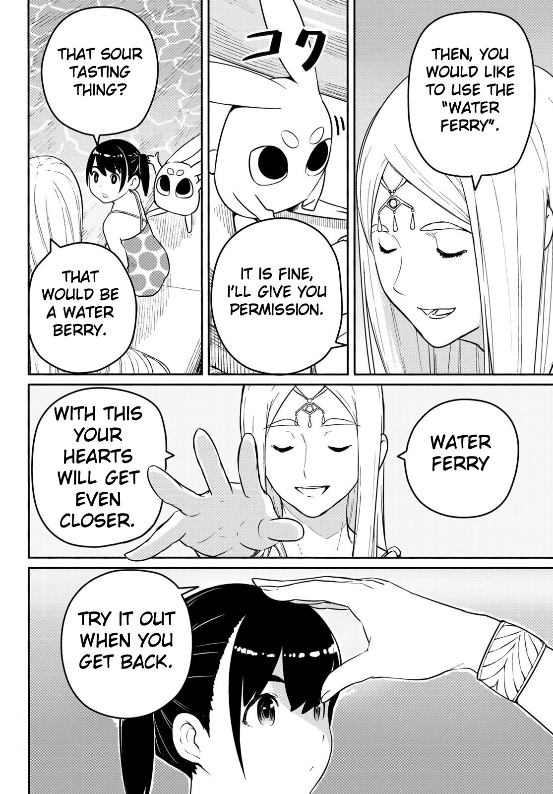 Flying Witch (ISHIZUKA Chihiro) Chapter 52 page 24 - Chapter 52: My friend is the shore's guardian