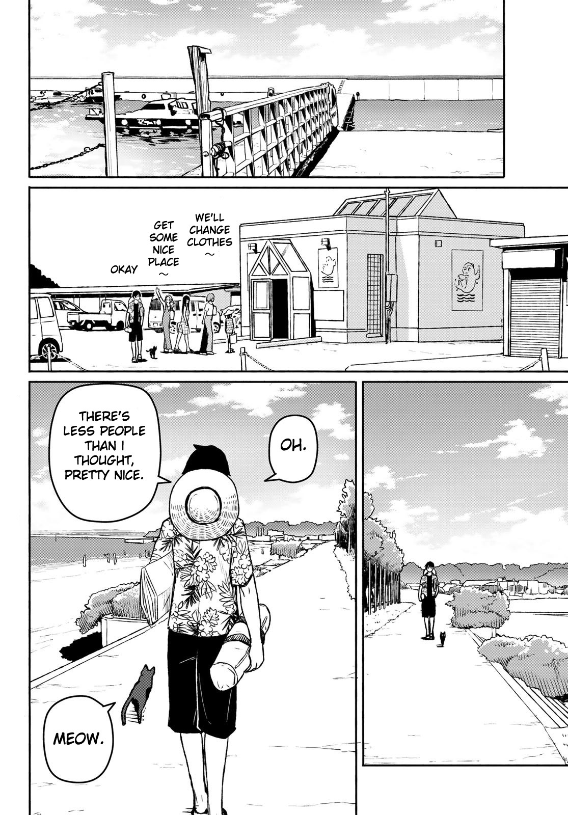 Flying Witch (ISHIZUKA Chihiro) Chapter 52 page 4 - Chapter 52: My friend is the shore's guardian