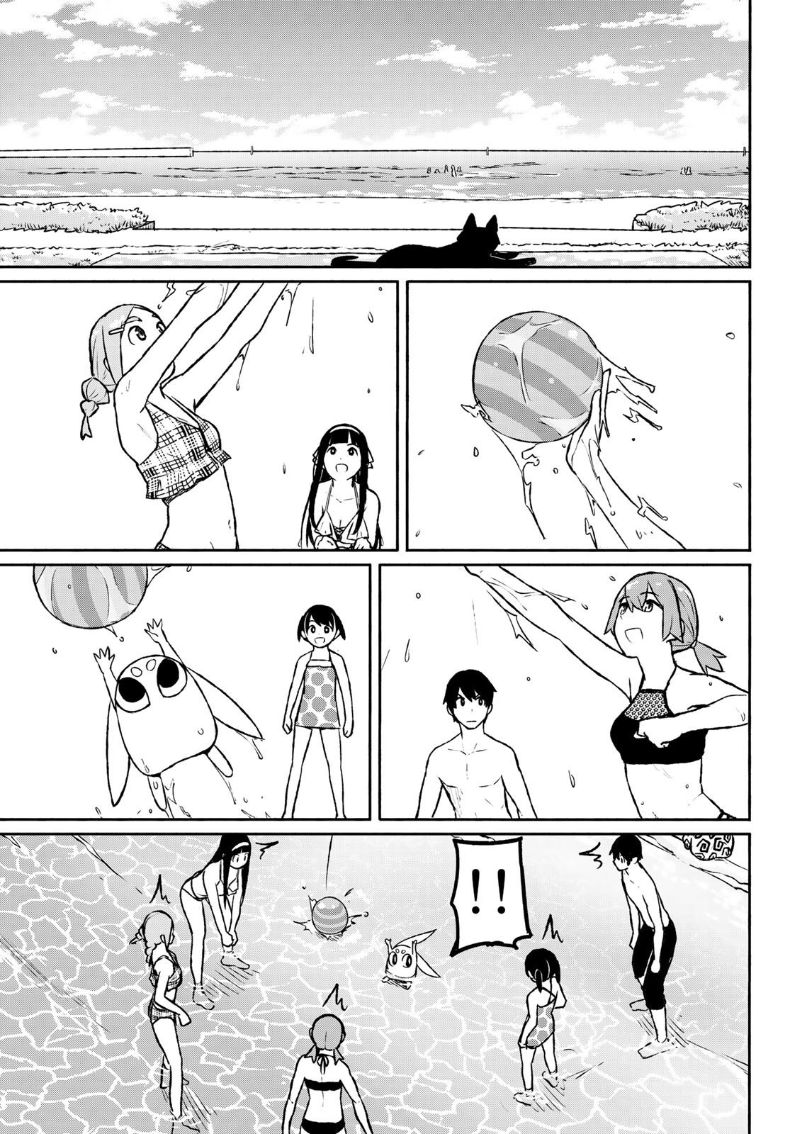 Flying Witch (ISHIZUKA Chihiro) Chapter 52 page 9 - Chapter 52: My friend is the shore's guardian