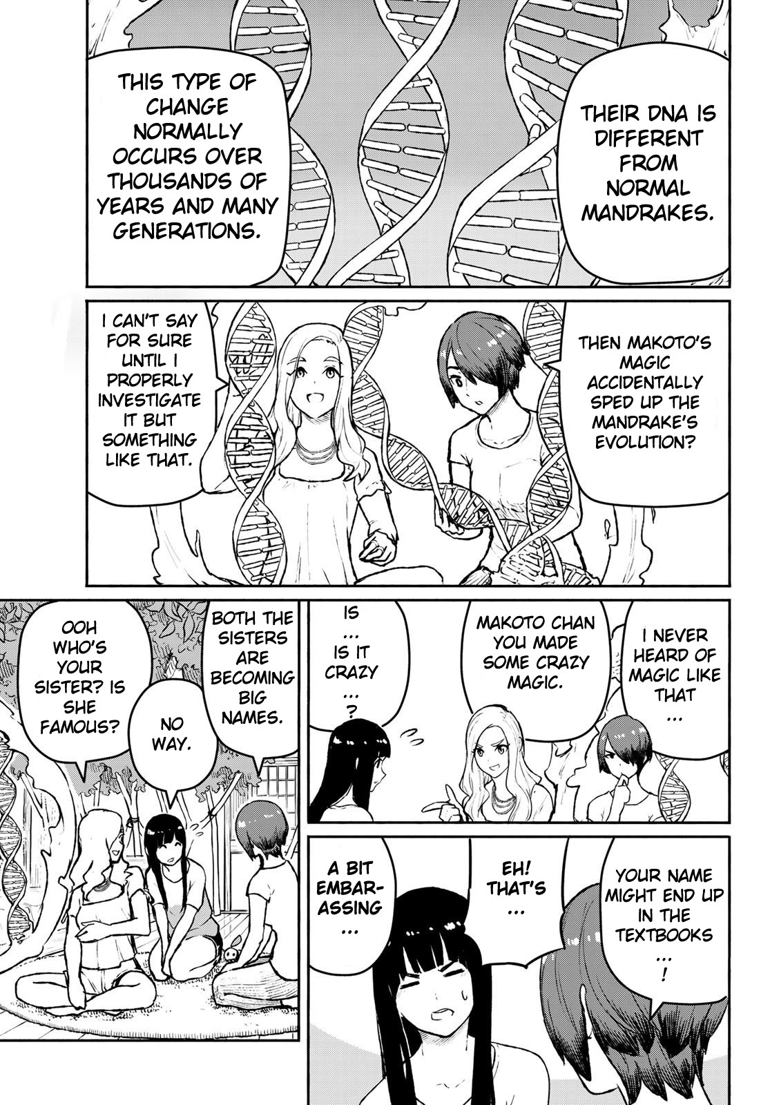 Flying Witch (ISHIZUKA Chihiro) Chapter 53 page 17 - Chapter 53: Mandrake evolution