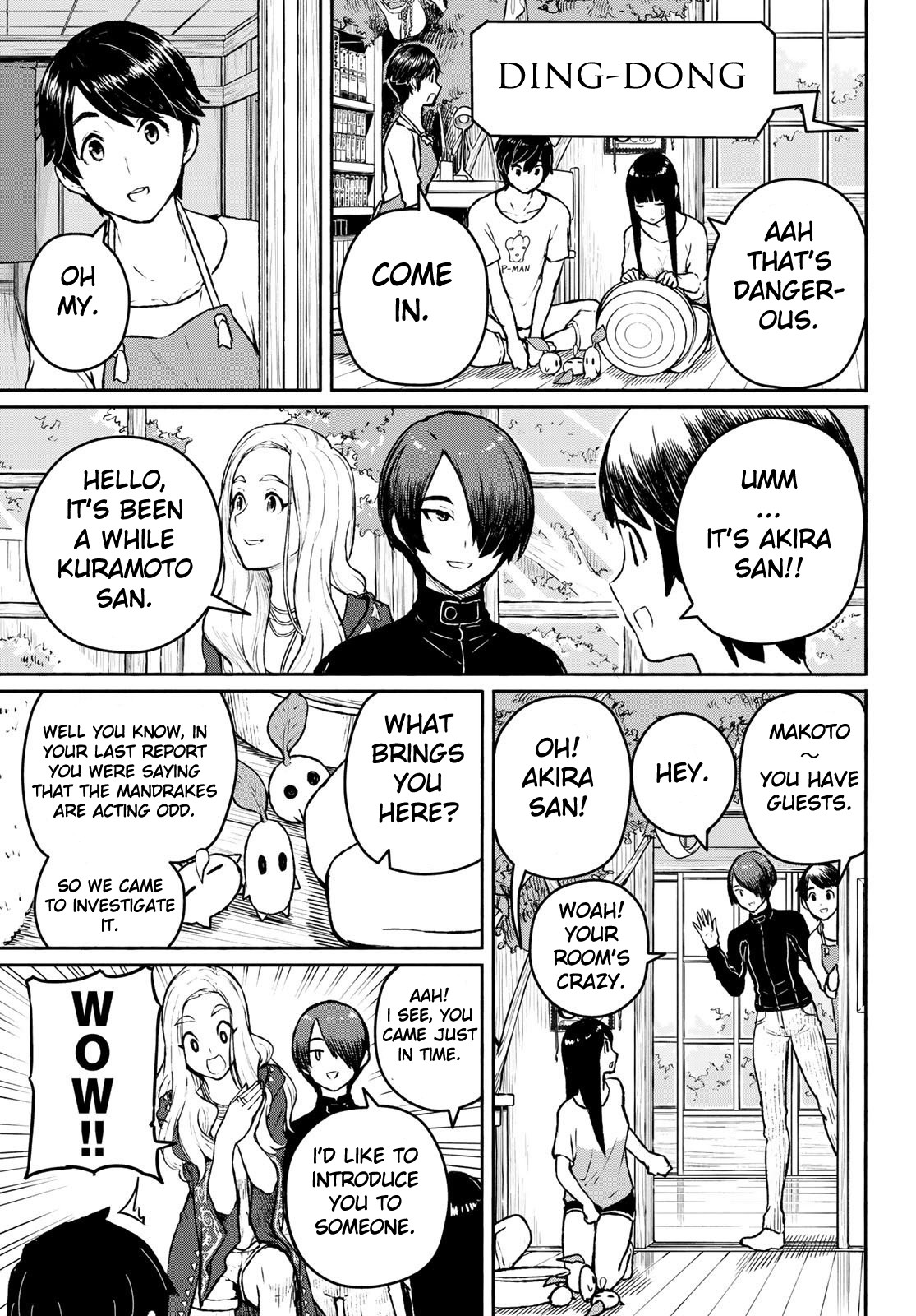 Flying Witch (ISHIZUKA Chihiro) Chapter 53 page 9 - Chapter 53: Mandrake evolution