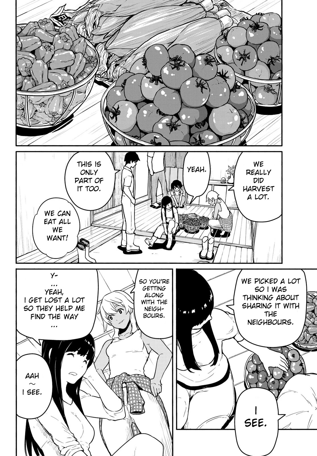 Flying Witch (ISHIZUKA Chihiro) Chapter 55 page 11 - Chapter 55: Sharing is very heavy