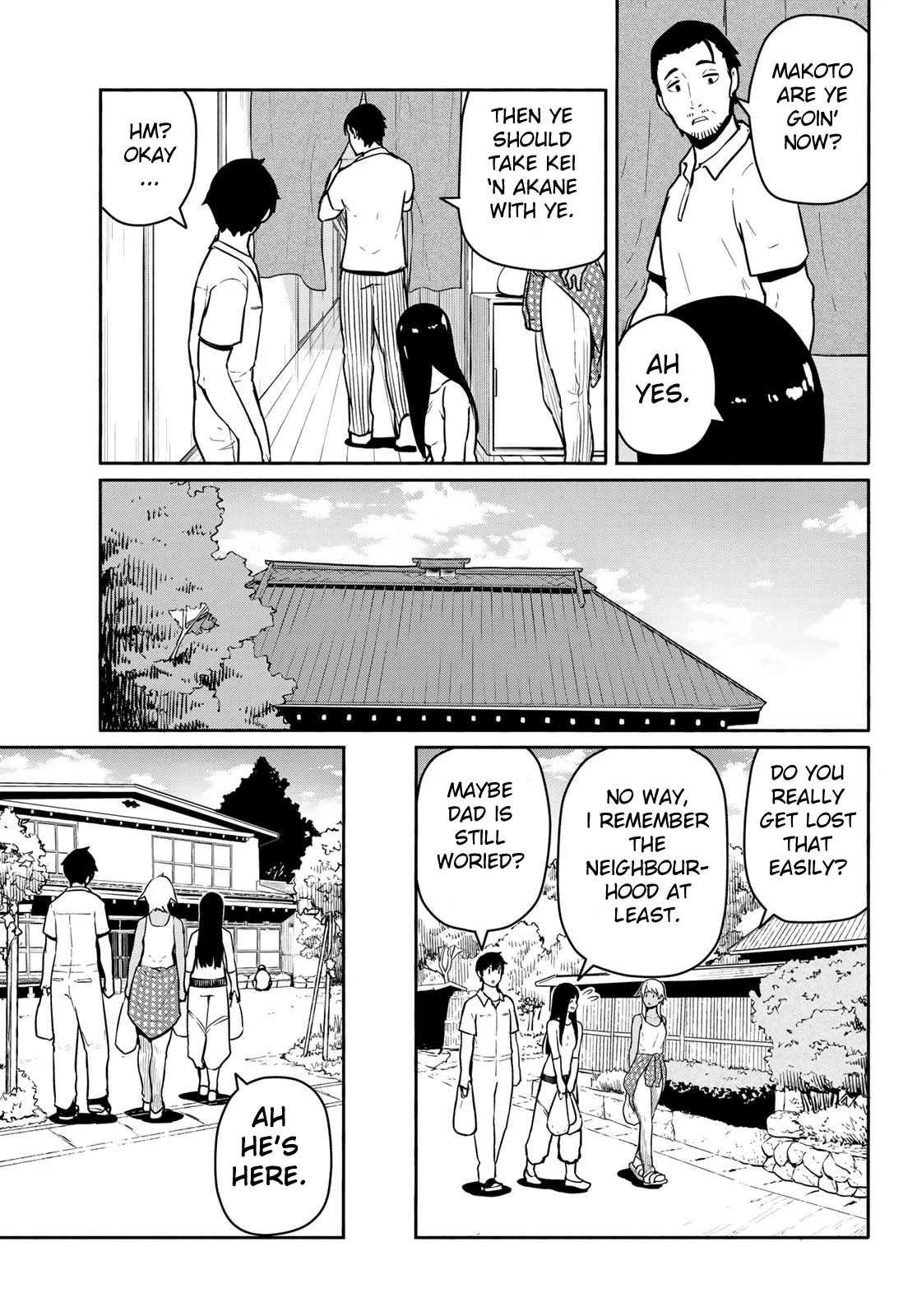 Flying Witch (ISHIZUKA Chihiro) Chapter 55 page 12 - Chapter 55: Sharing is very heavy