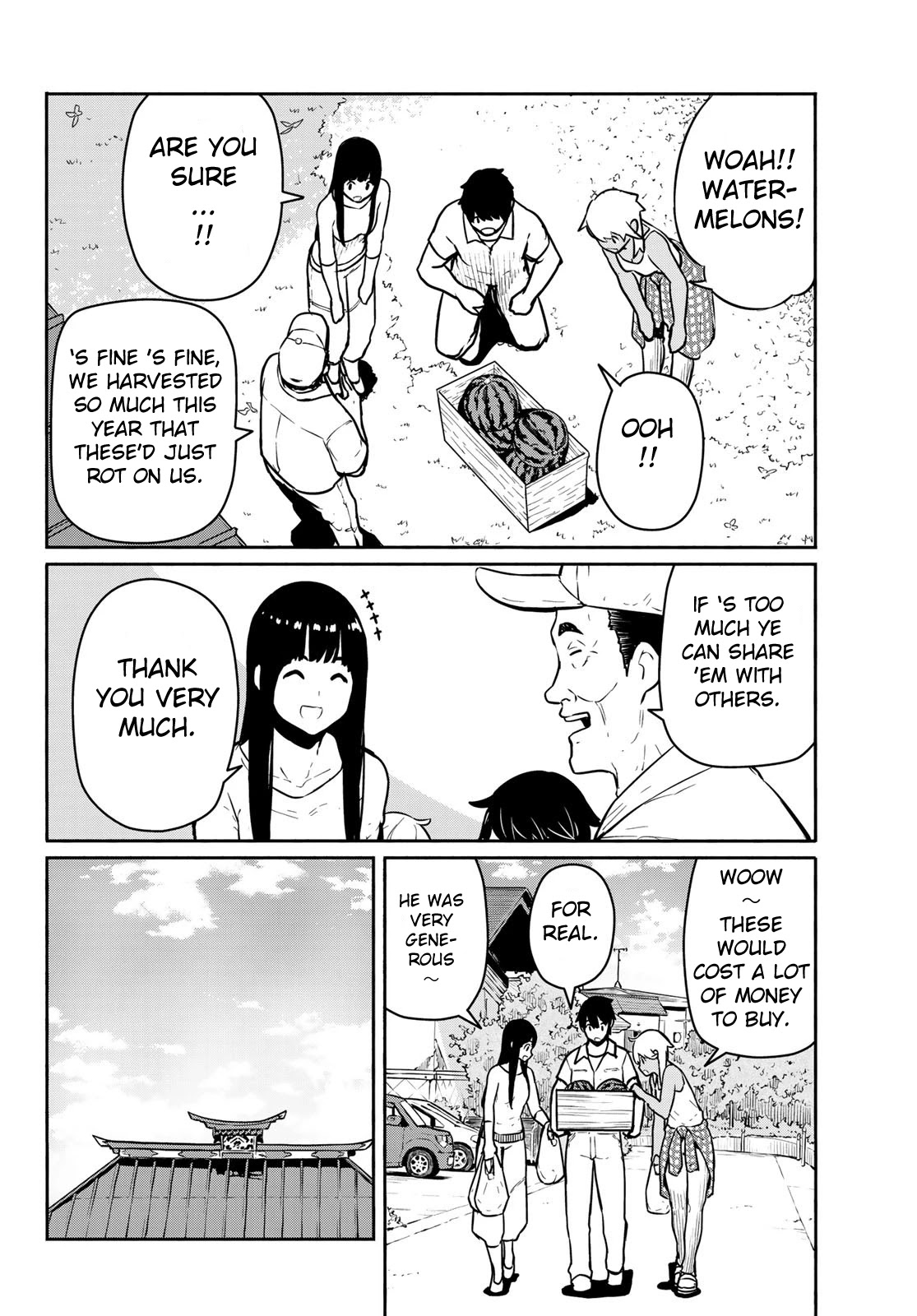 Flying Witch (ISHIZUKA Chihiro) Chapter 55 page 15 - Chapter 55: Sharing is very heavy