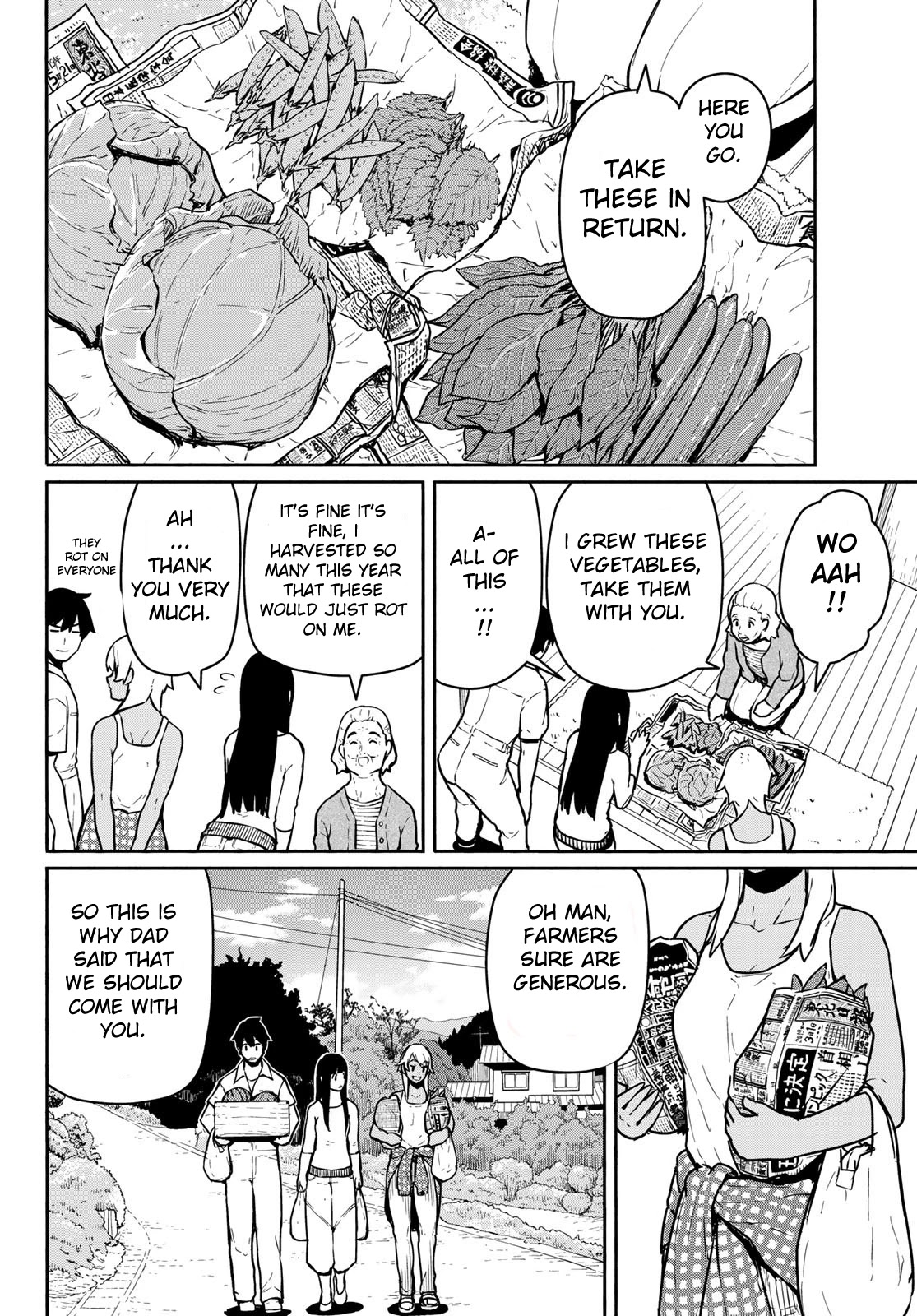 Flying Witch (ISHIZUKA Chihiro) Chapter 55 page 17 - Chapter 55: Sharing is very heavy