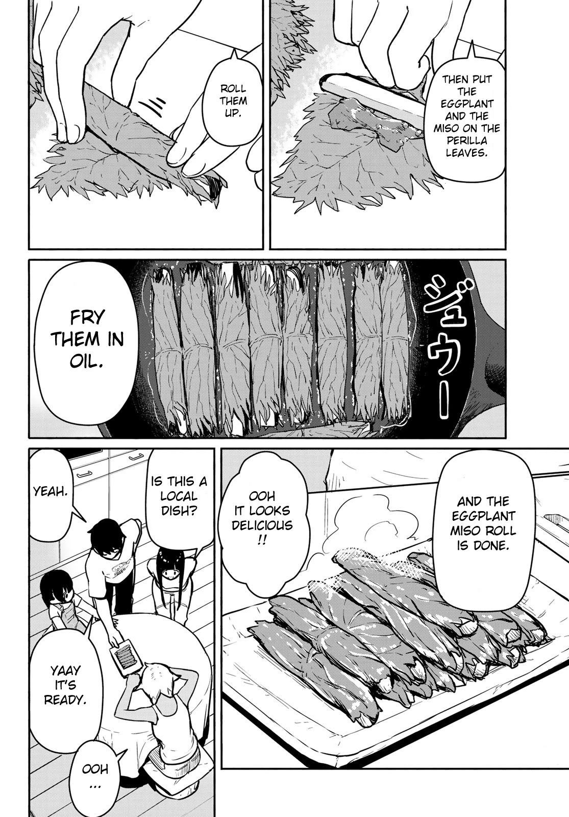 Flying Witch (ISHIZUKA Chihiro) Chapter 55 page 21 - Chapter 55: Sharing is very heavy