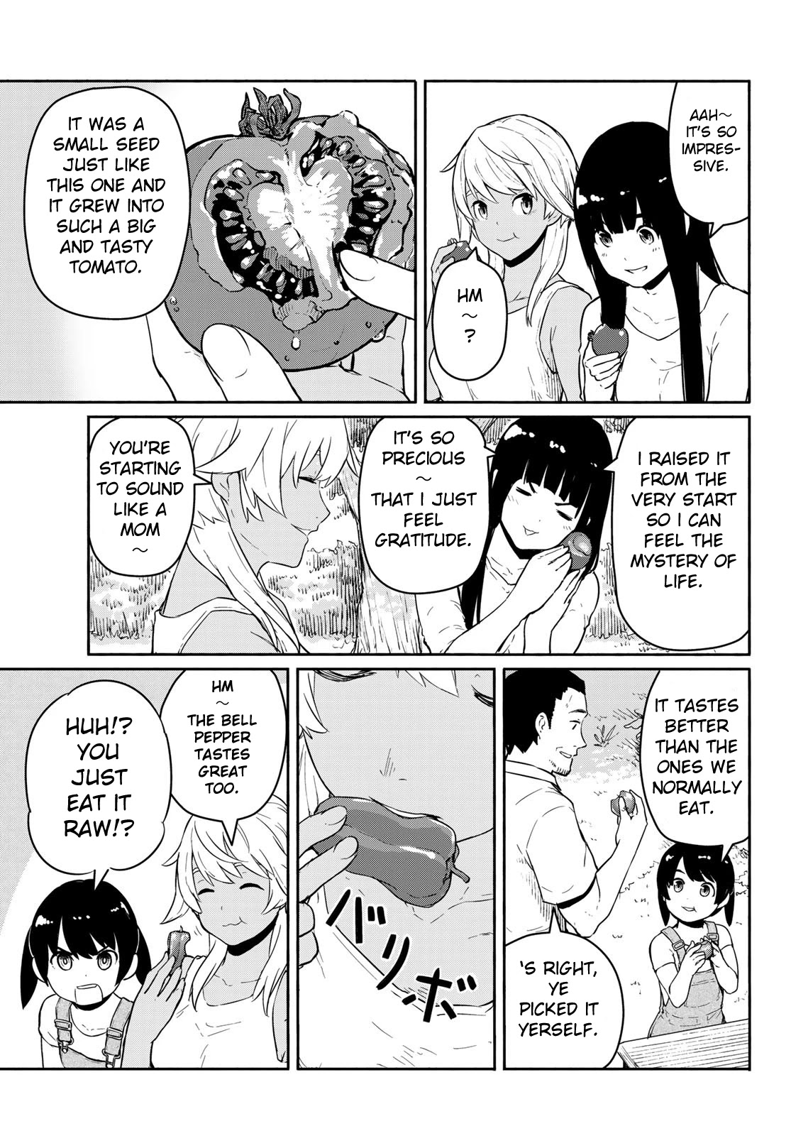 Flying Witch (ISHIZUKA Chihiro) Chapter 55 page 8 - Chapter 55: Sharing is very heavy