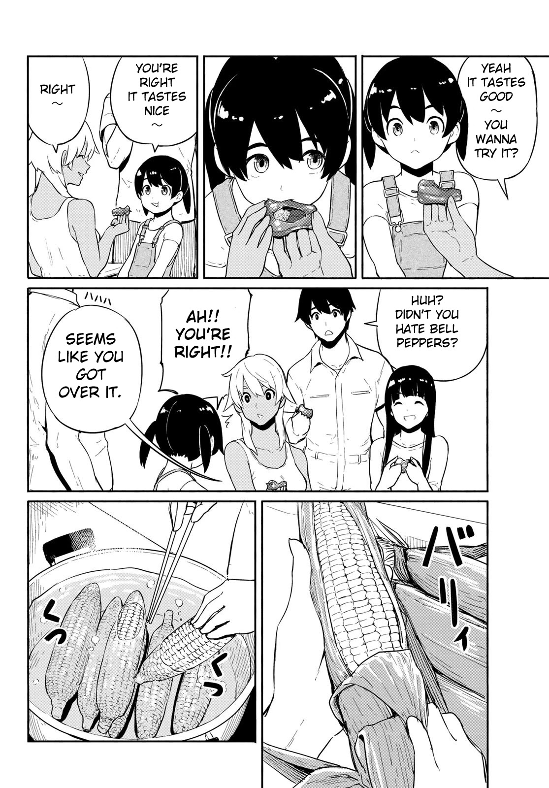 Flying Witch (ISHIZUKA Chihiro) Chapter 55 page 9 - Chapter 55: Sharing is very heavy