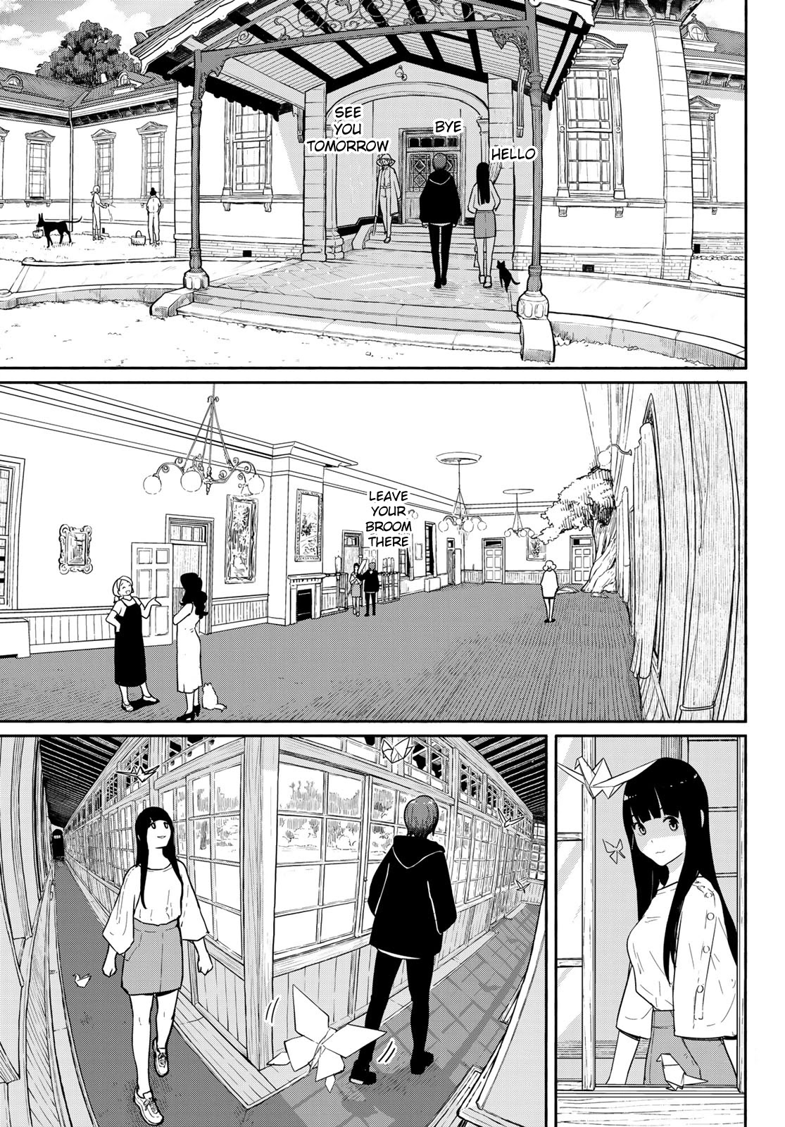Flying Witch (ISHIZUKA Chihiro) Chapter 56 page 11 - Chapter 56: Witches' association Hirosaki division