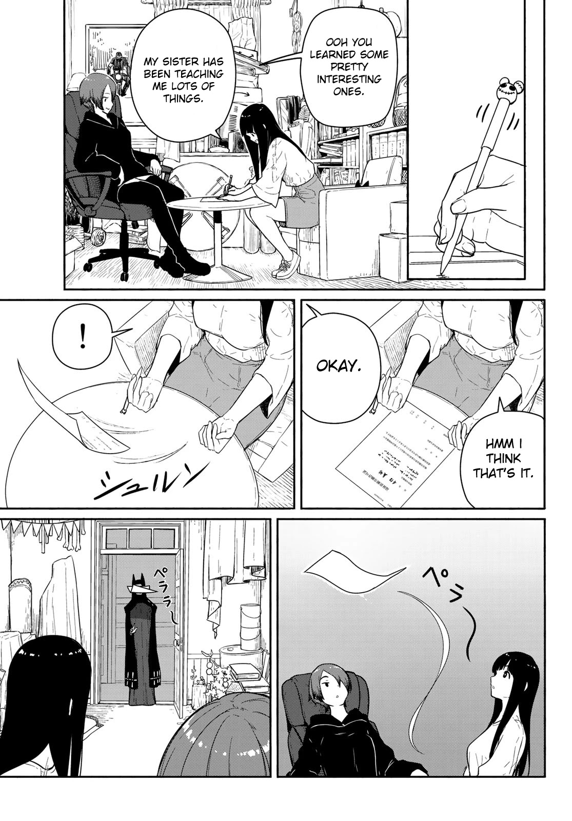 Flying Witch (ISHIZUKA Chihiro) Chapter 56 page 13 - Chapter 56: Witches' association Hirosaki division