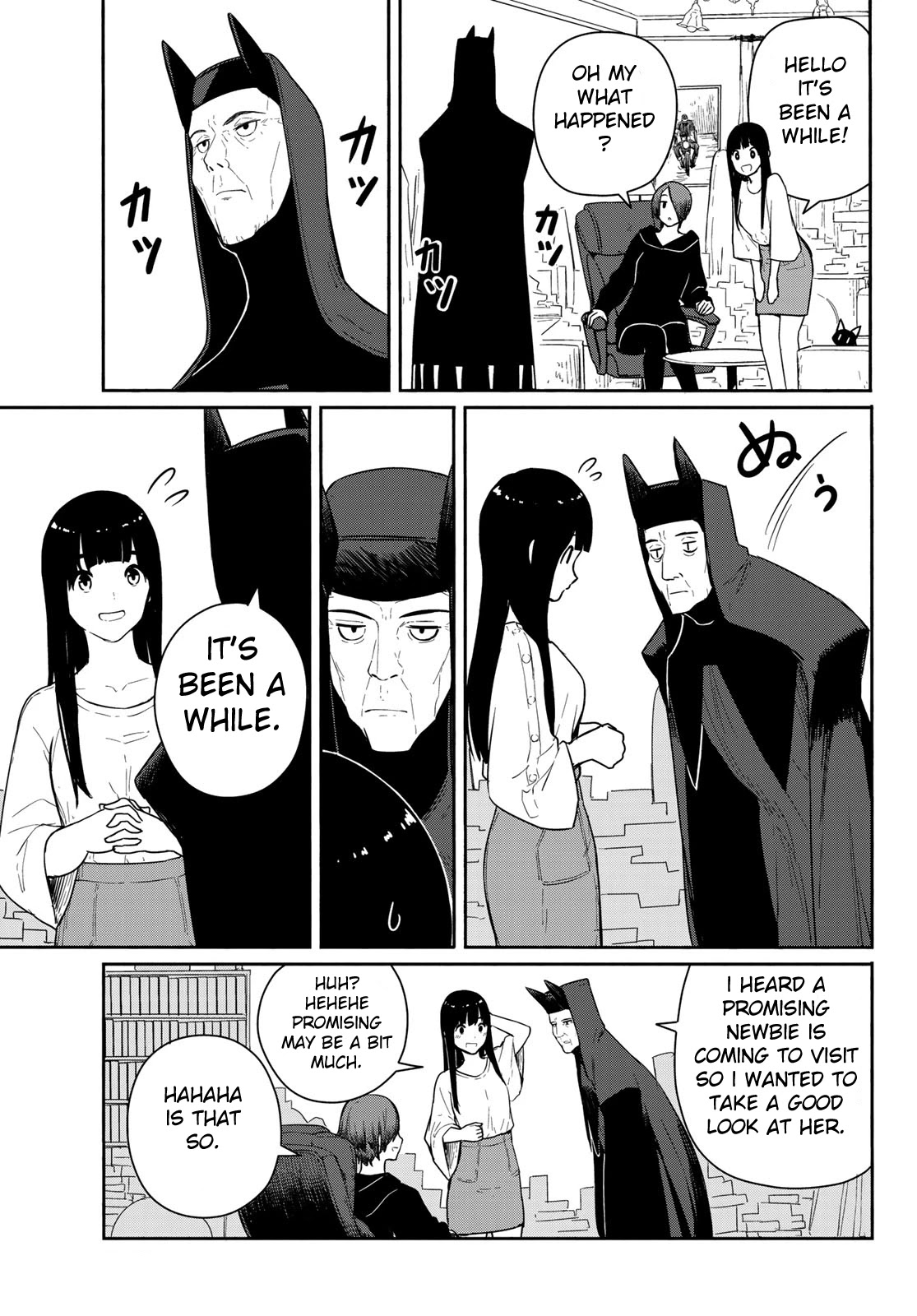 Flying Witch (ISHIZUKA Chihiro) Chapter 56 page 15 - Chapter 56: Witches' association Hirosaki division