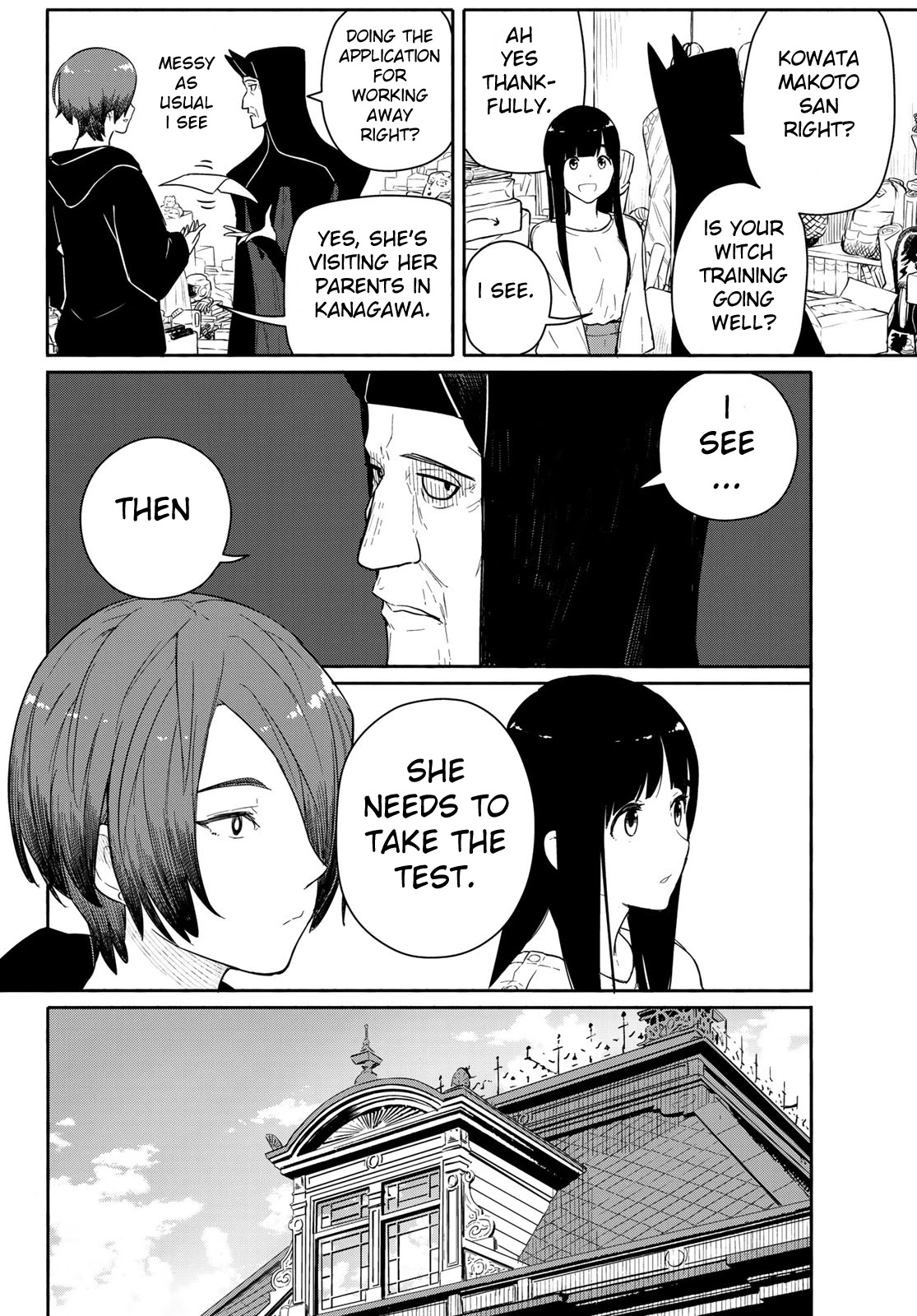 Flying Witch (ISHIZUKA Chihiro) Chapter 56 page 16 - Chapter 56: Witches' association Hirosaki division