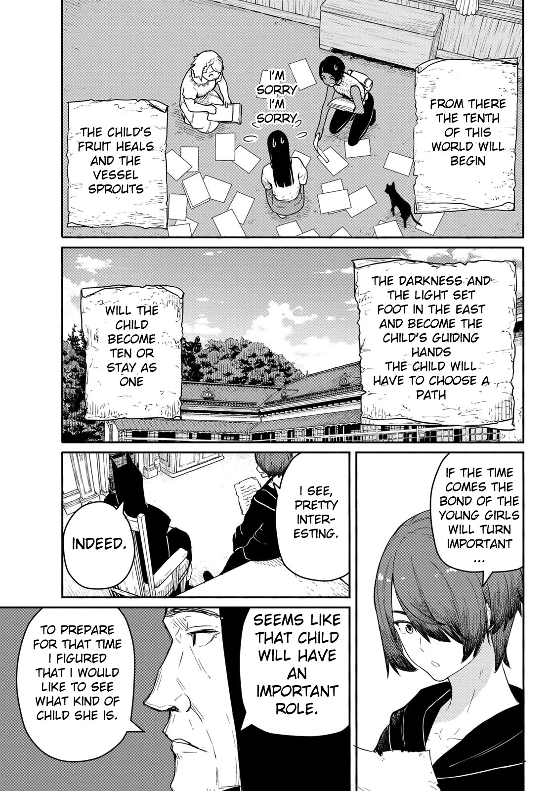 Flying Witch (ISHIZUKA Chihiro) Chapter 56 page 25 - Chapter 56: Witches' association Hirosaki division