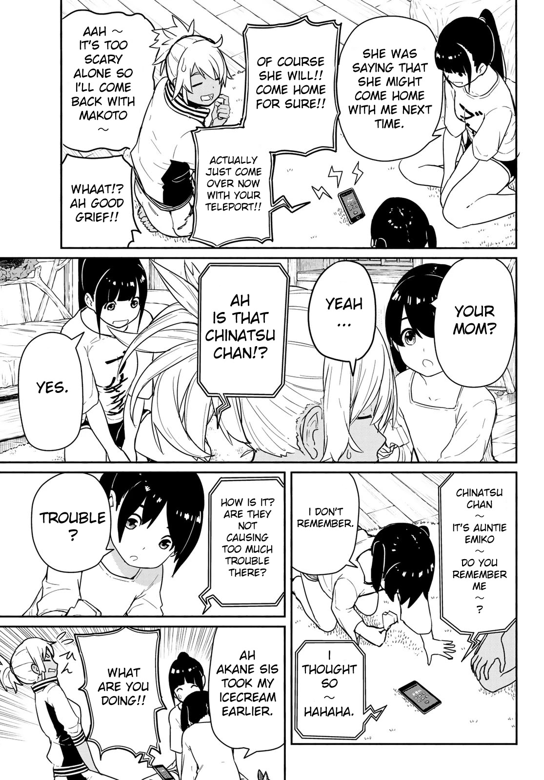 Flying Witch (ISHIZUKA Chihiro) Chapter 56 page 5 - Chapter 56: Witches' association Hirosaki division
