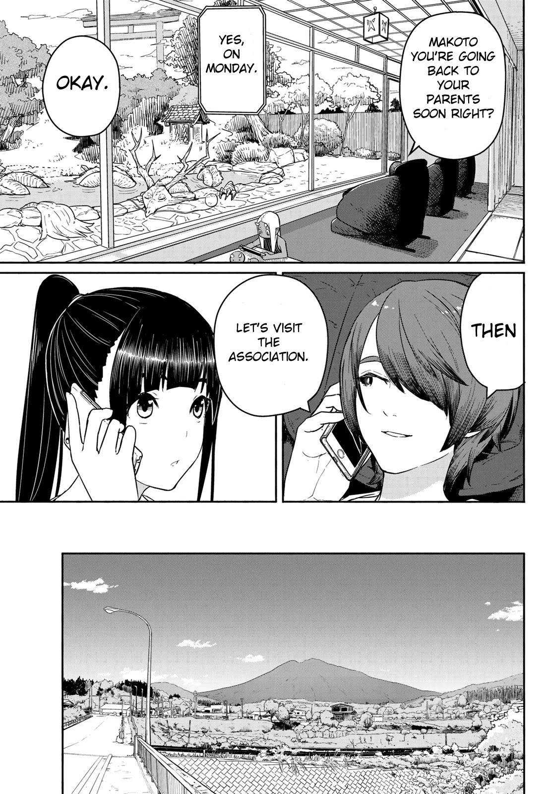 Flying Witch (ISHIZUKA Chihiro) Chapter 56 page 7 - Chapter 56: Witches' association Hirosaki division