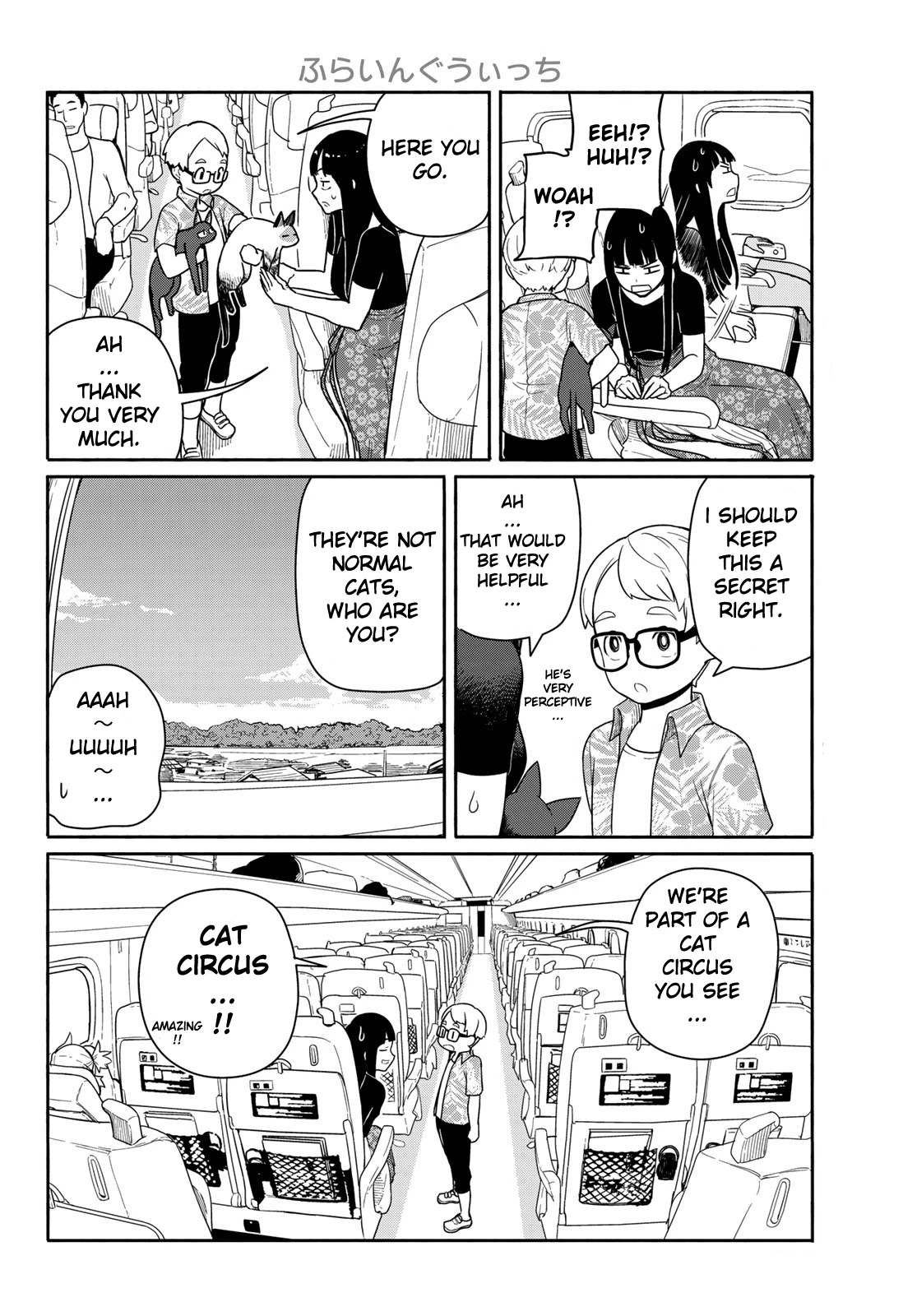 Flying Witch (ISHIZUKA Chihiro) Chapter 57 page 24 - Chapter 57: Fellow travelers, compassion for the cats