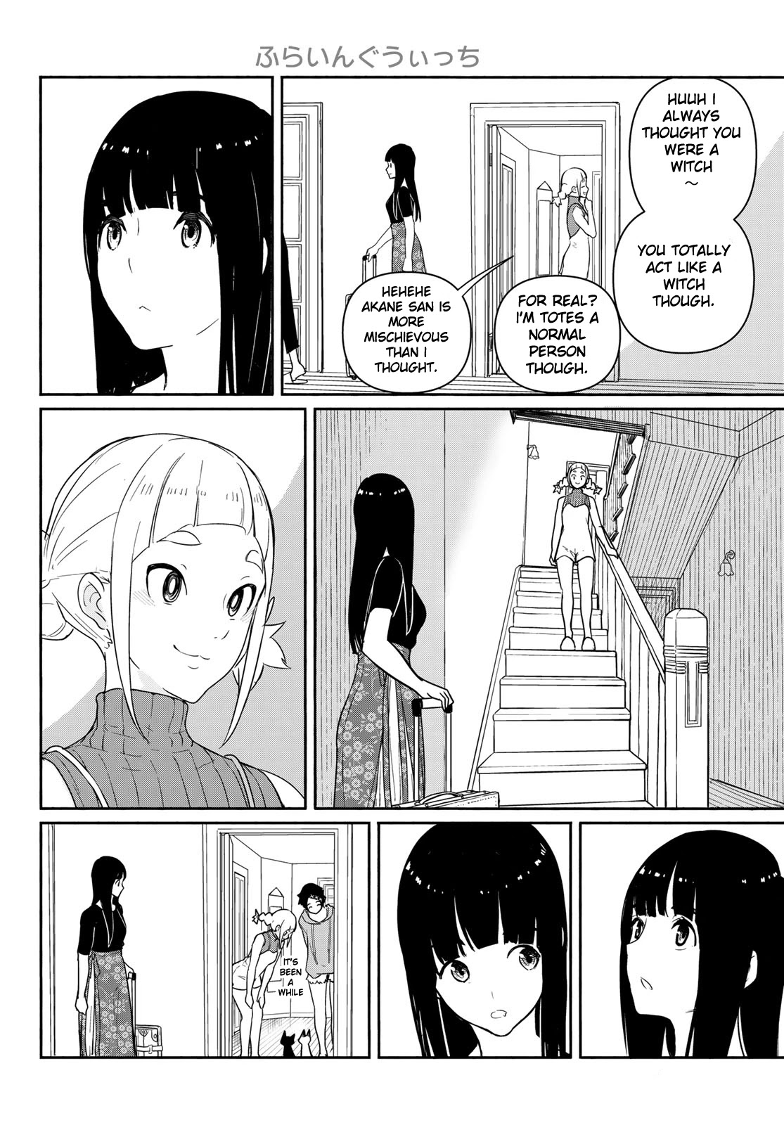 Flying Witch (ISHIZUKA Chihiro) Chapter 58 page 10 - Chapter 58: Family reunion after 4 months, multiplying best friend